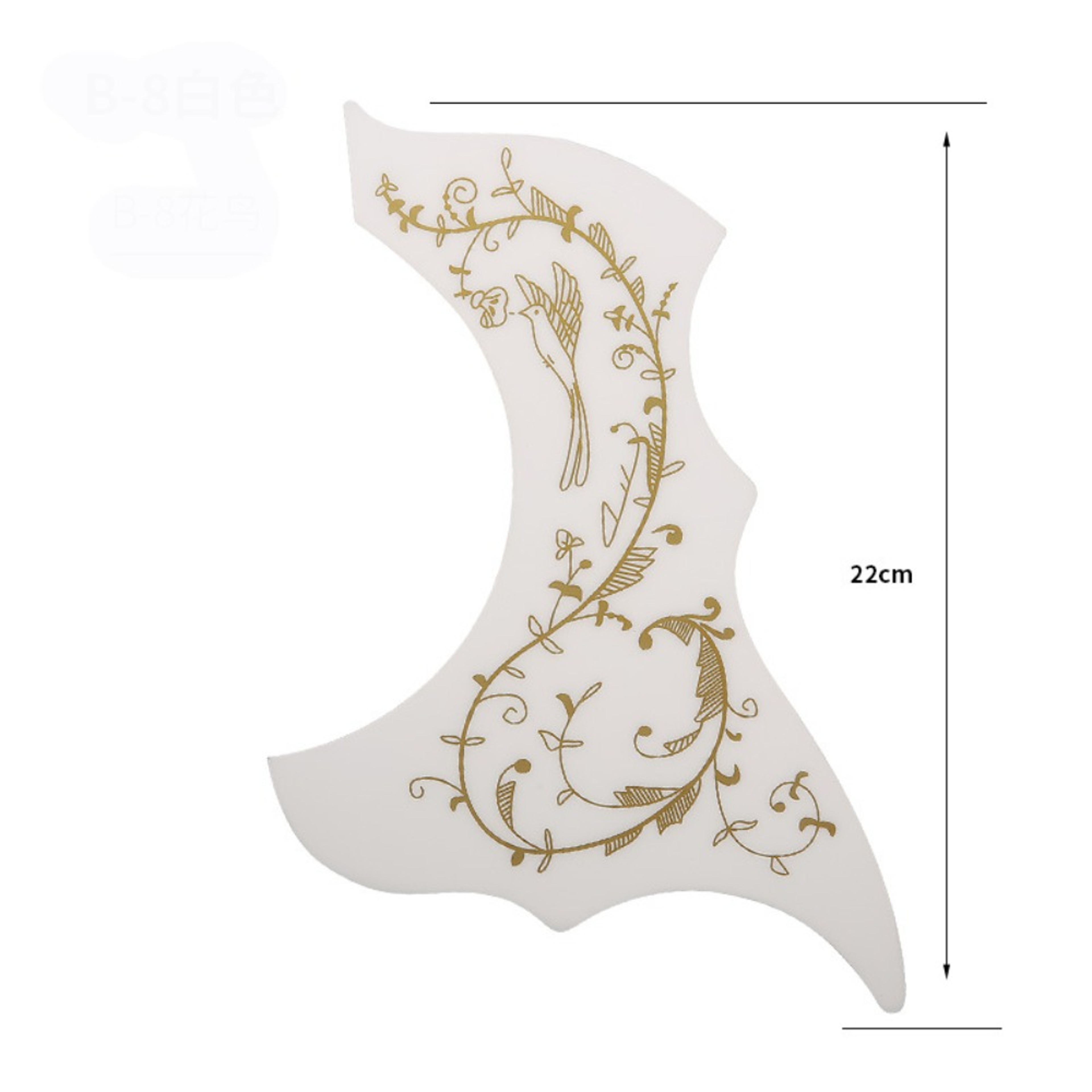Folk Acoustic Guitar Pickguard New Selfadhesive ABS Printed Pattern DIY Scratch Plate Guitar Access 0