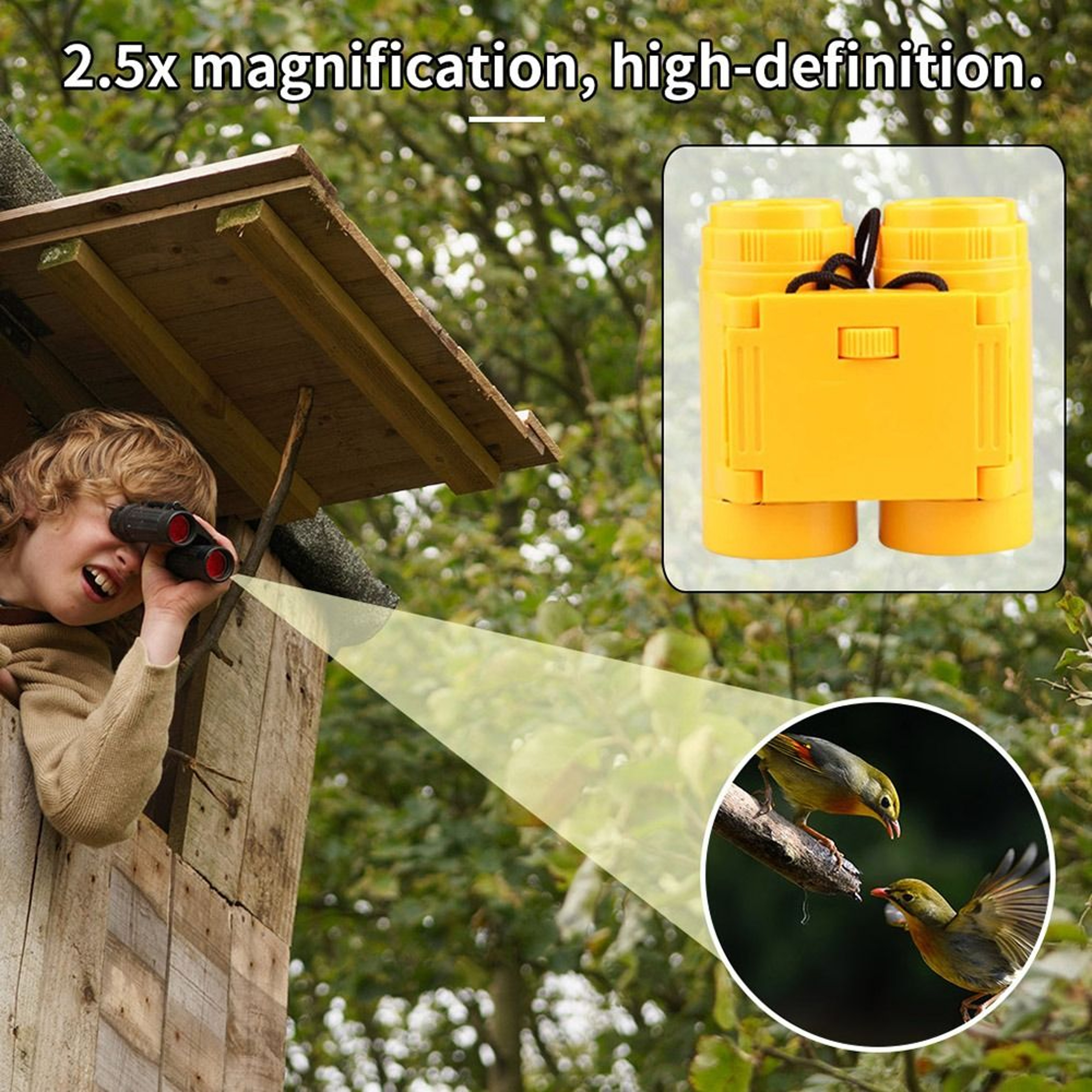 Mini Pocket Sightseeing Binoculars Lightweight Antiskid Pocket Telescope Compact Binoculars For Out 3