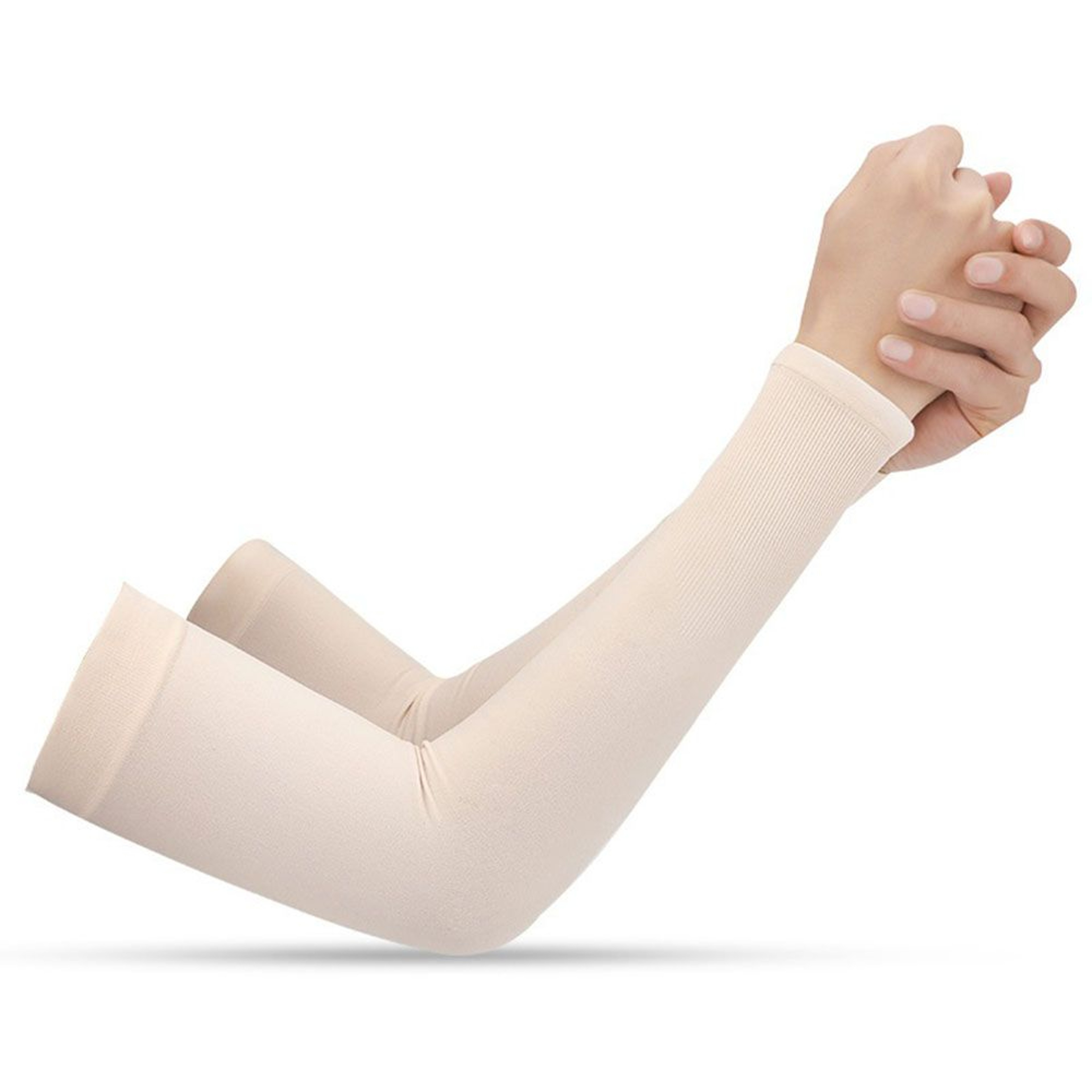 Outdoor Sport Arm Sleeves, Exposed Thumb Cooling Sleeve, Sun Protection for Running, Fishing, Cycling – view 7