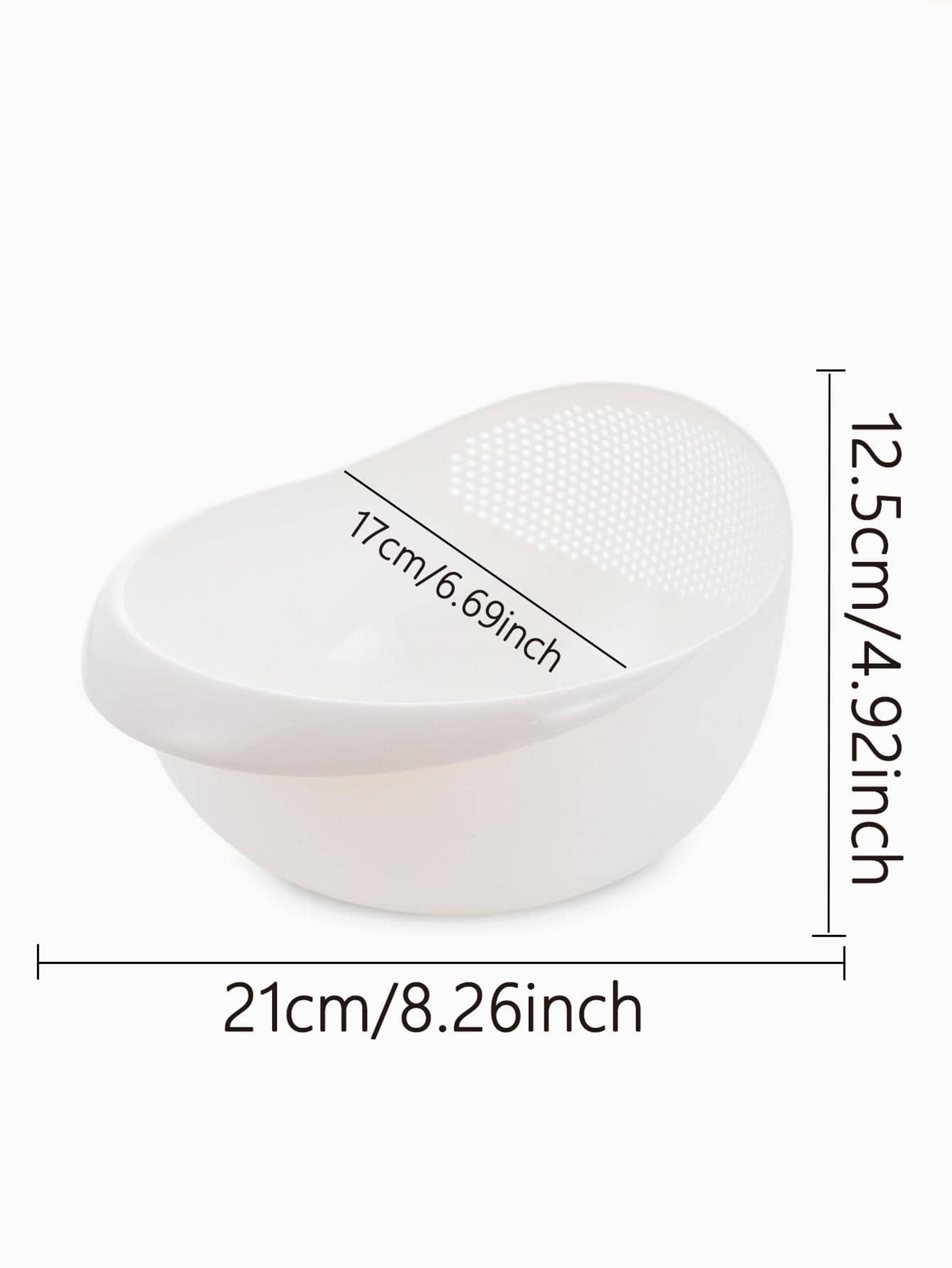 Washing Drain Basket With Handle Colander Rice Bowl Drain Basket Fruit Bowl Home Kitchen Organizer 1