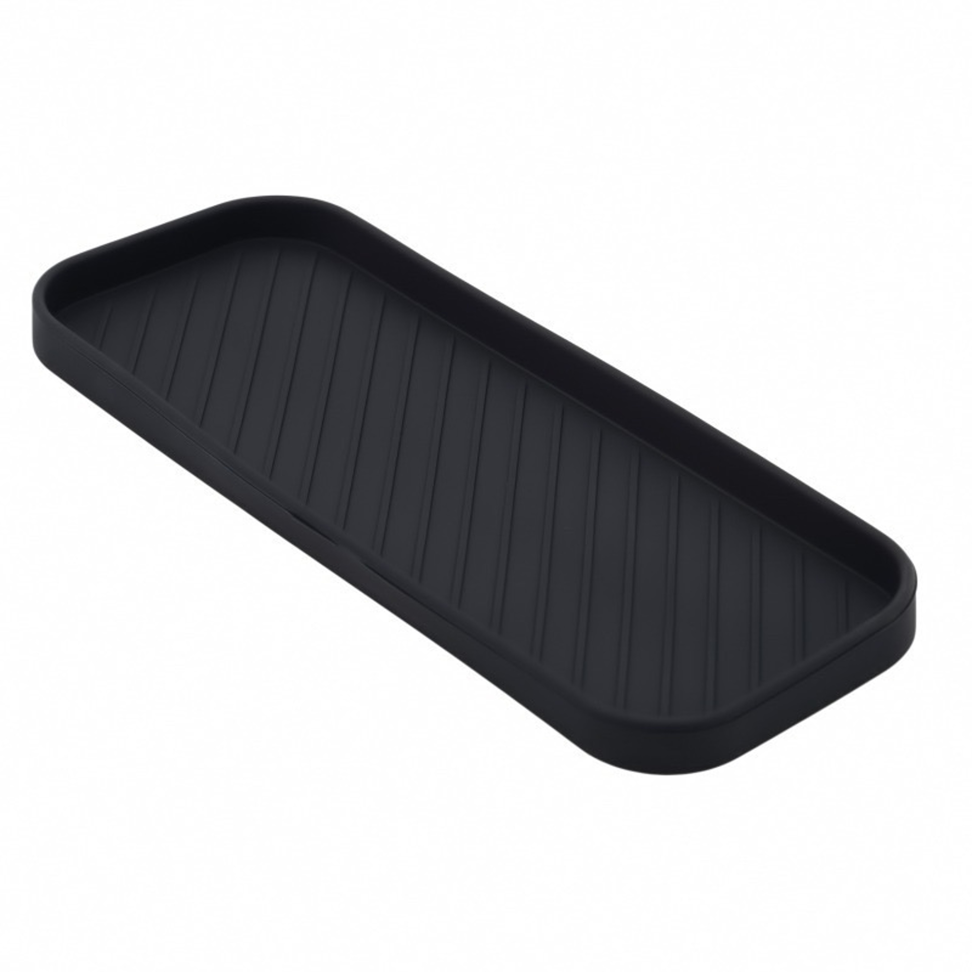 Silicone Slink Organizer Tray for Bathroom, Simple Silicone Sponge Holder, Soap Dispenser – view 7
