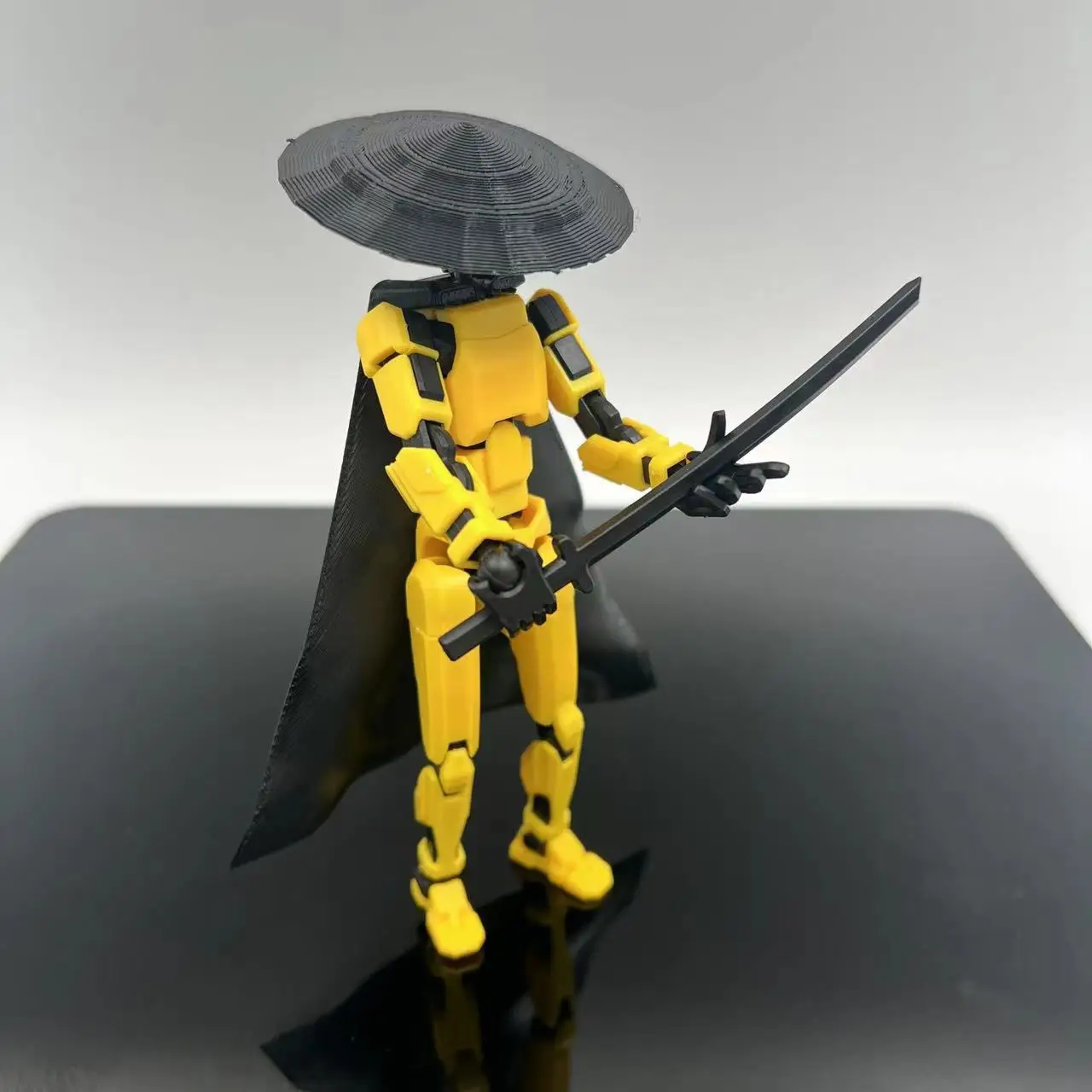 Giant Sword Equipped Articulated Action Figure Set, DIY Dummy Doll for Collectors – view 10