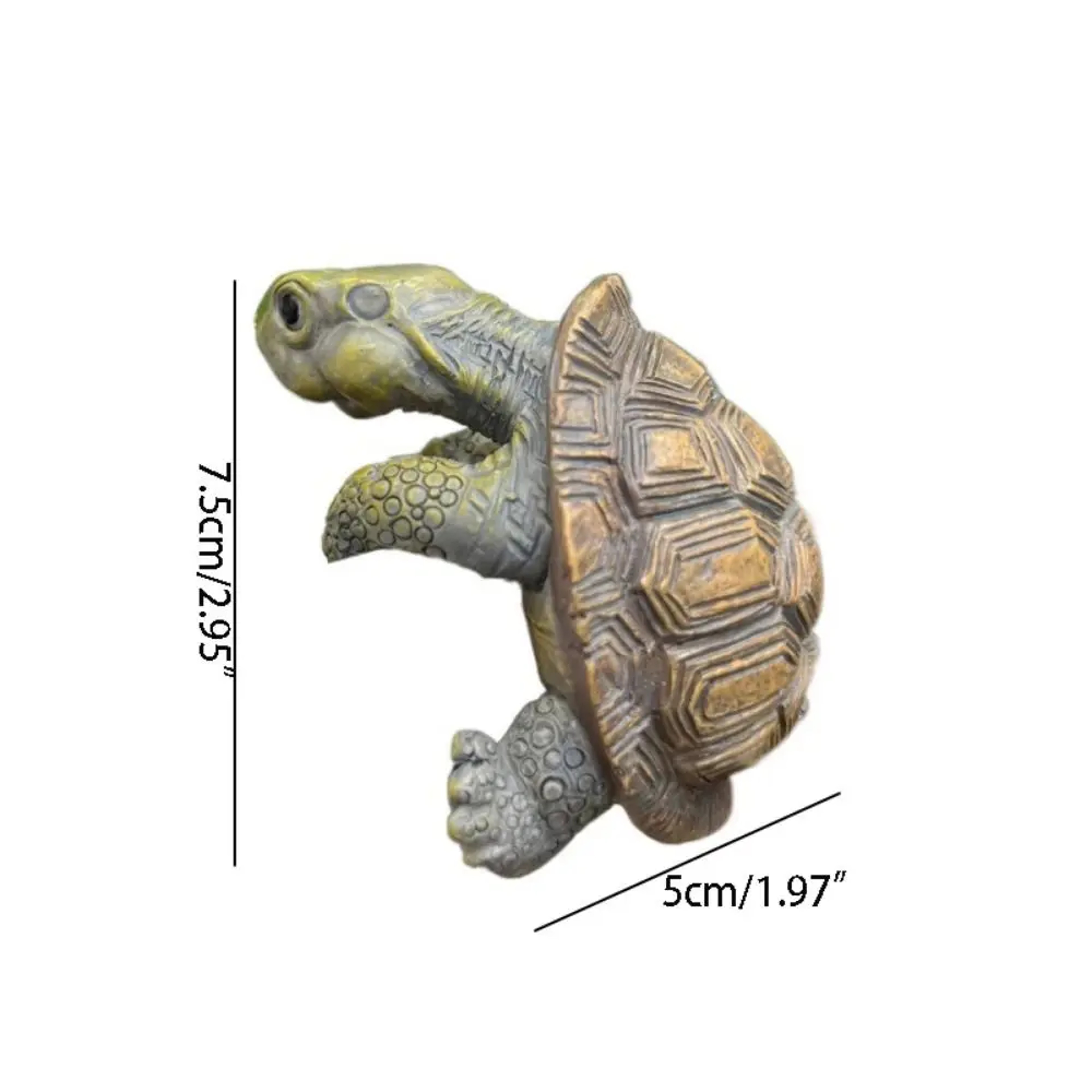 Handmade Cute Turtle Hanging Ornaments Cartoon Small Turtle Pot Decor Simulated Turtle Home Decorat 5