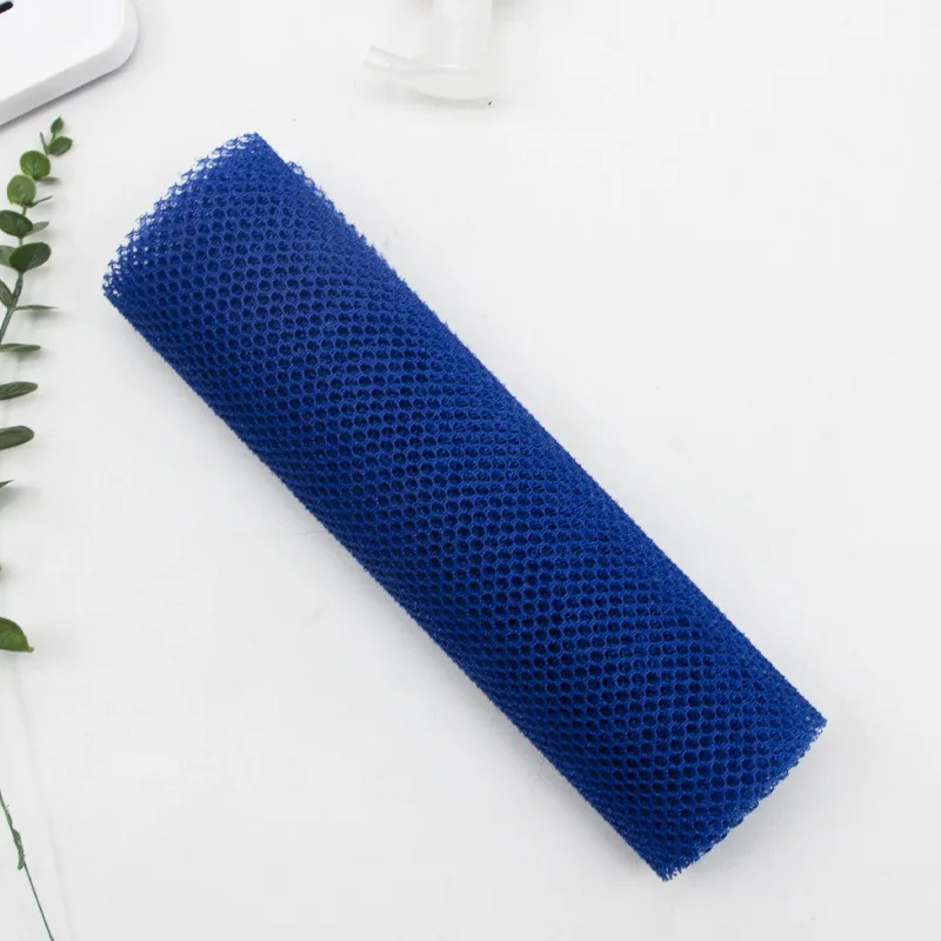 Exfoliating Mesh African Net Bath Sponge, Lightweight Long Strip Shower Scrubber, Water-absorbent Quick Foaming Towel – view 11