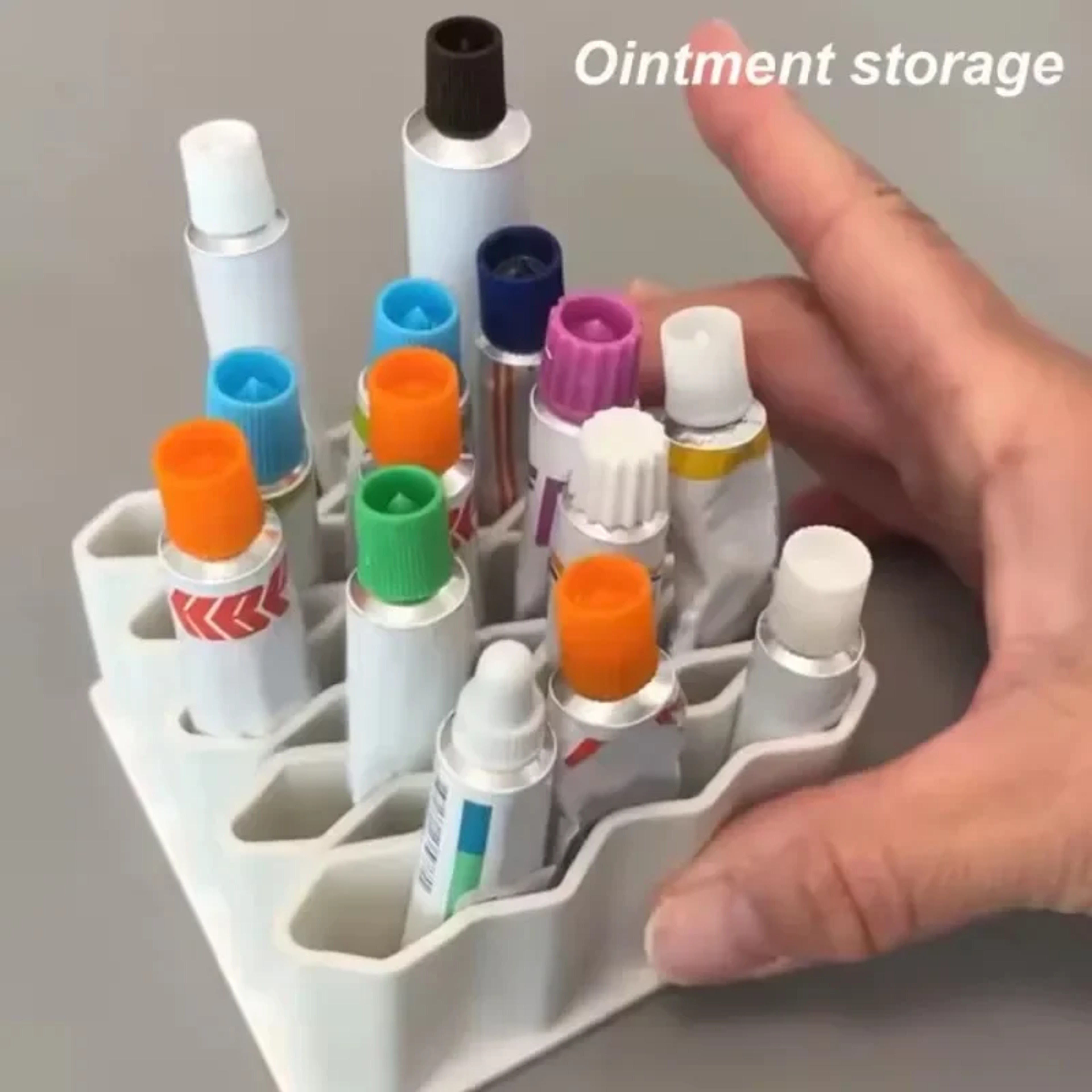 Silicone Desktop Organizer Multi Purpose Tray Cosmetic Storage Stand Pen Holder 4