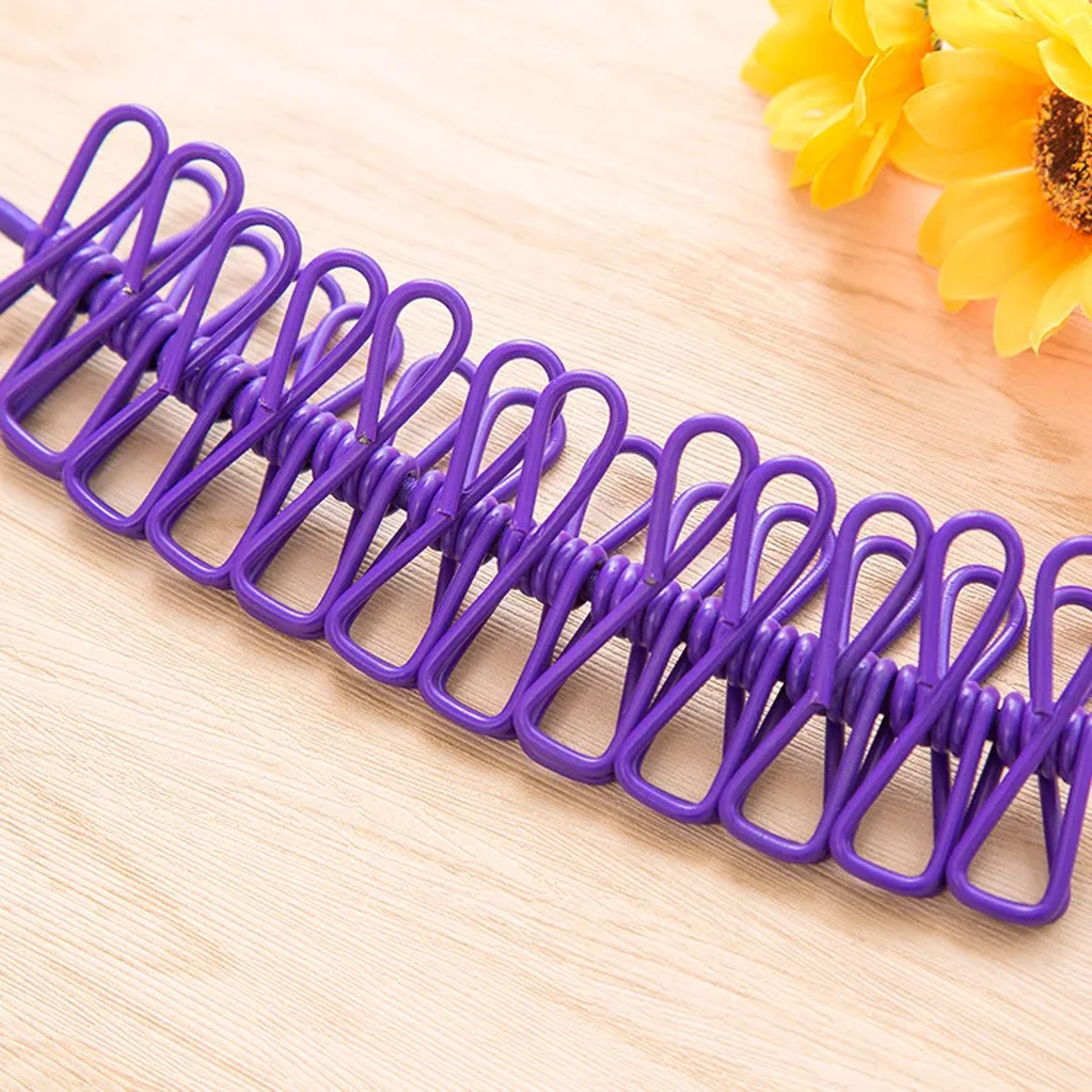 Vibrant Elastic Clips for Camping, RV, Beach, Travel & Dormitory – Lightweight & Portable – view 4