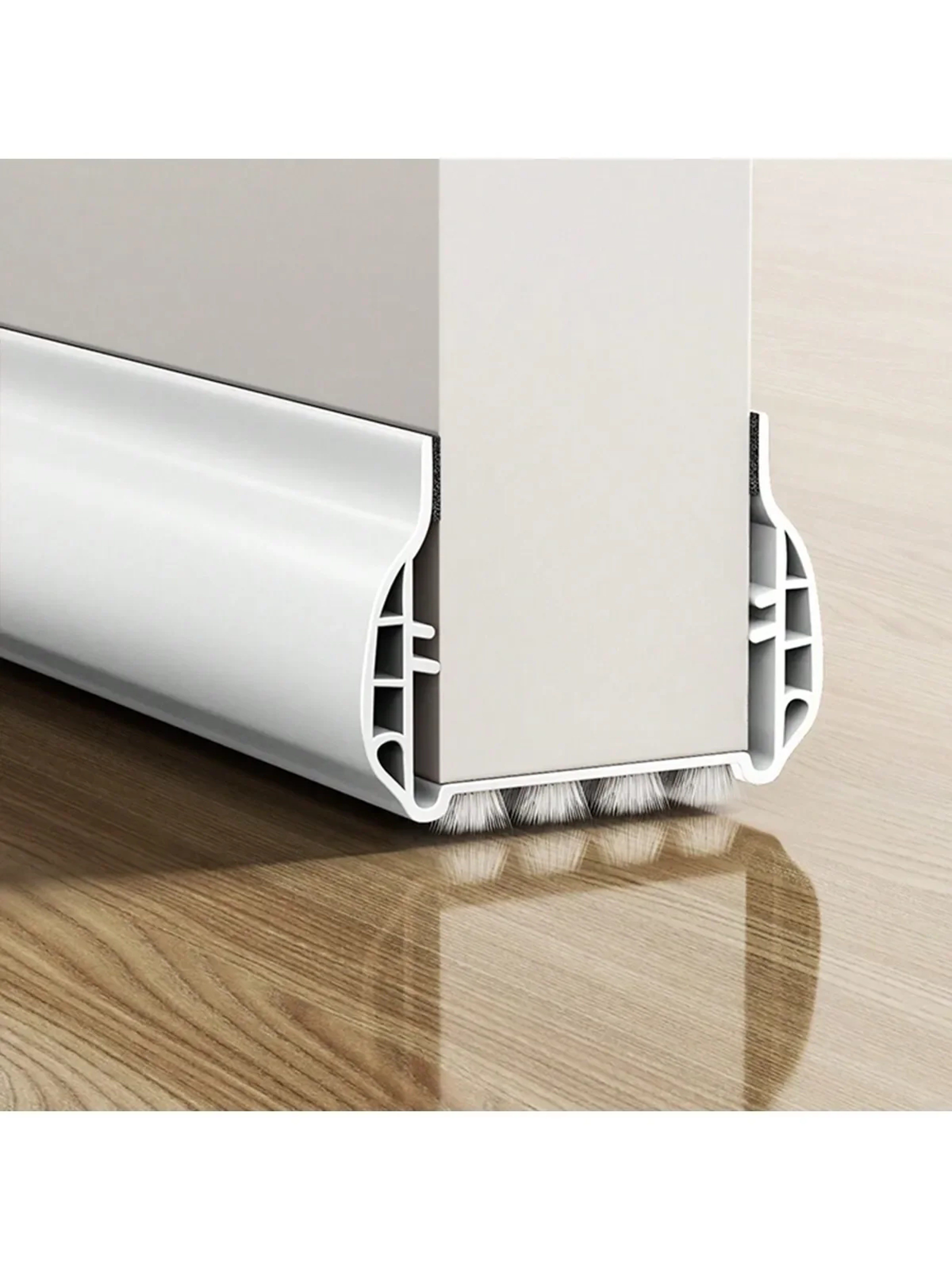 Home Door Gap Sealer, PVC Wool Door Bottom Strip, Mute Noise Reduction, Draft Stopper – view 7