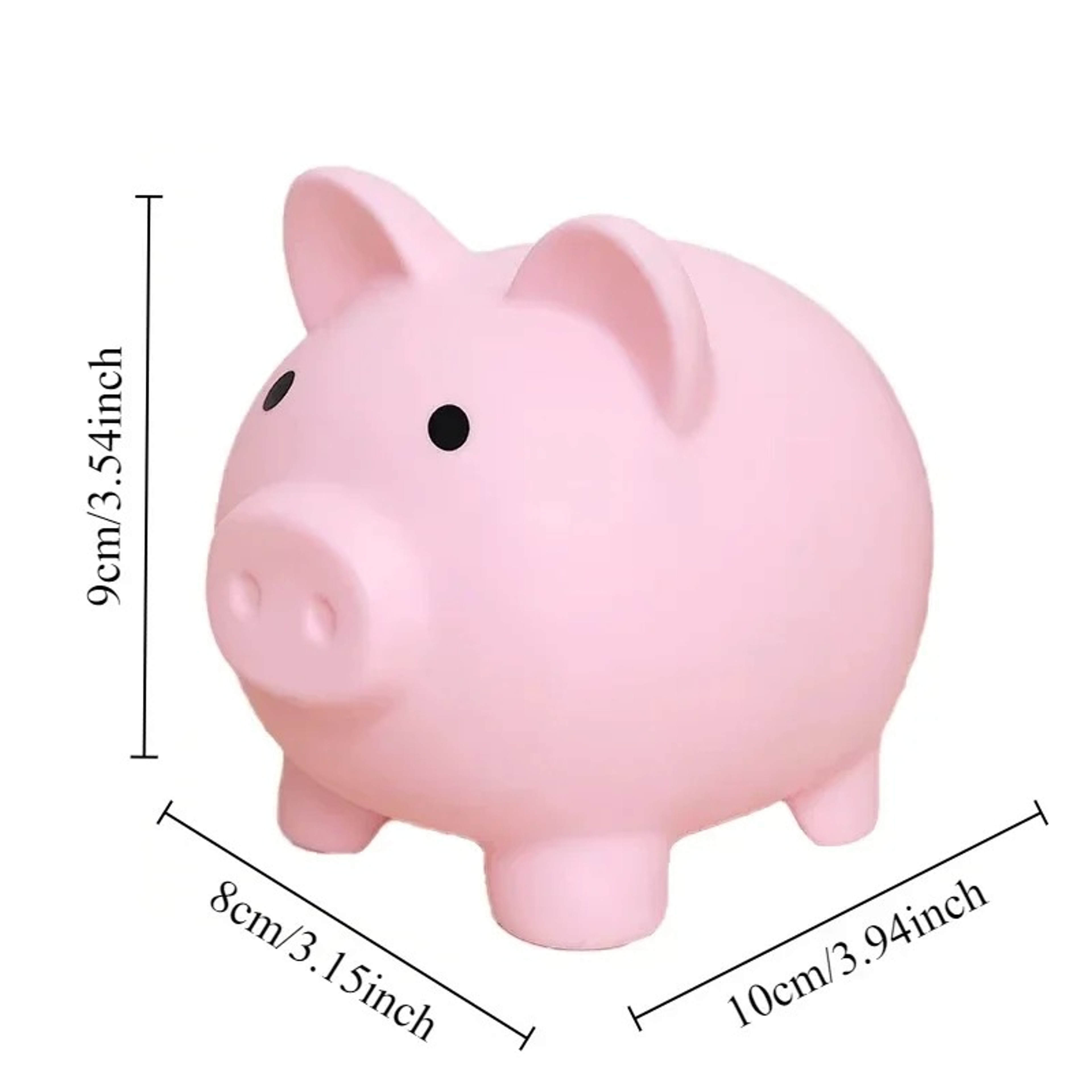 Money Saving Box, Cute Pink Small Piggy Bank, Perfect Gift for Girlfriend, Storage Container for Money – view 4