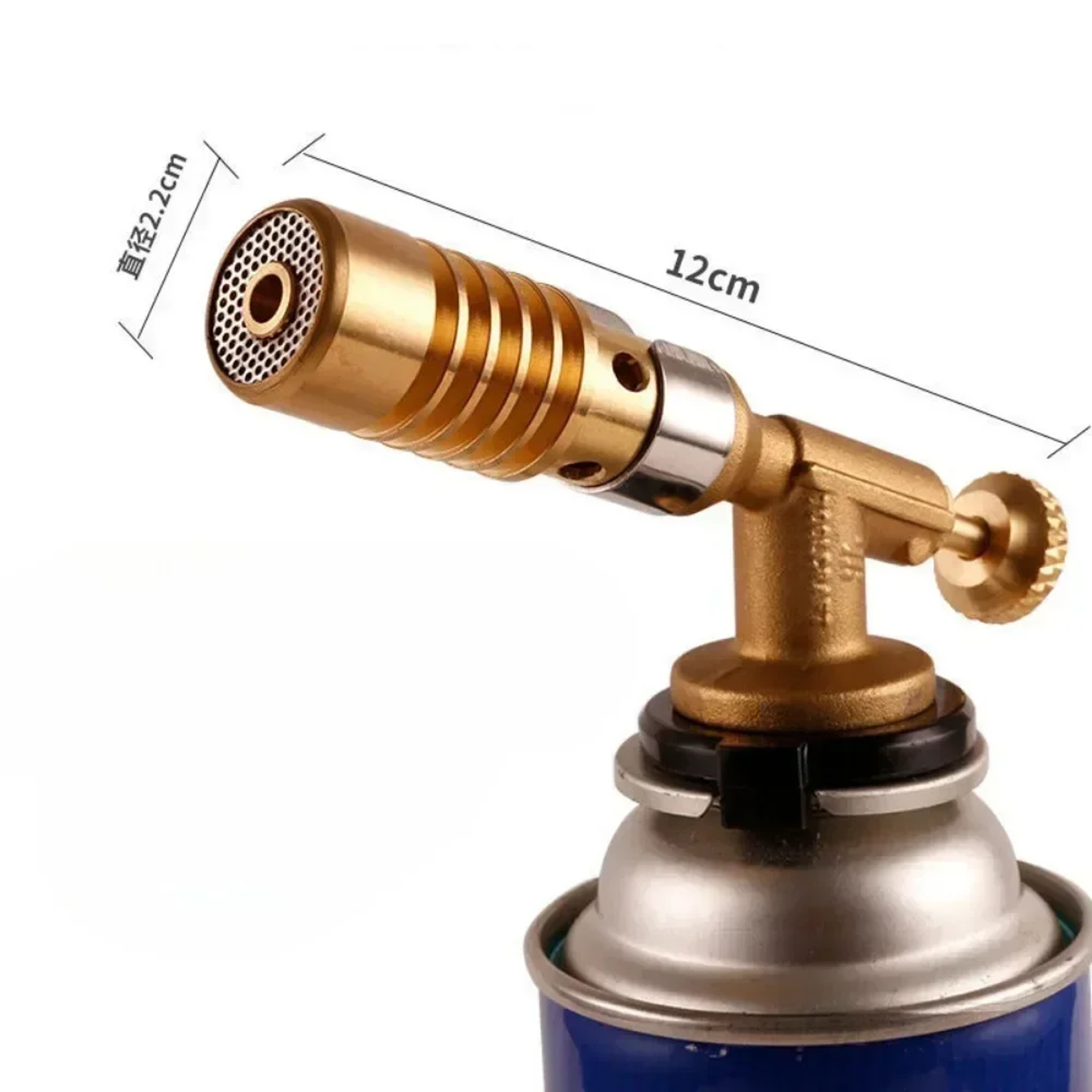 Portable Butane Welding Torch, High Temperature Gas Burner for Camping, BBQ & Outdoor Use – view 6