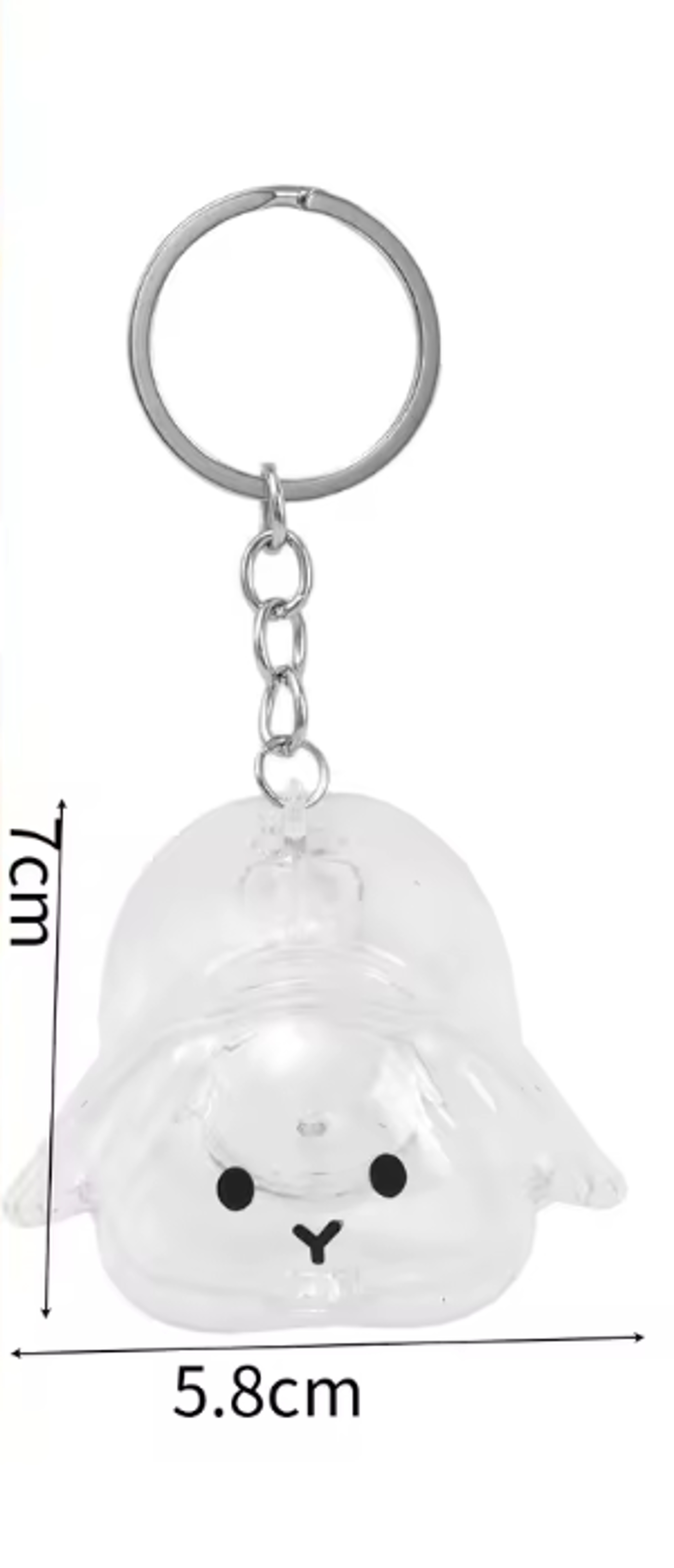 Pet Themed Souvenir Keychain, Rabbit Storage Charm, Backpack Decoration – view 9