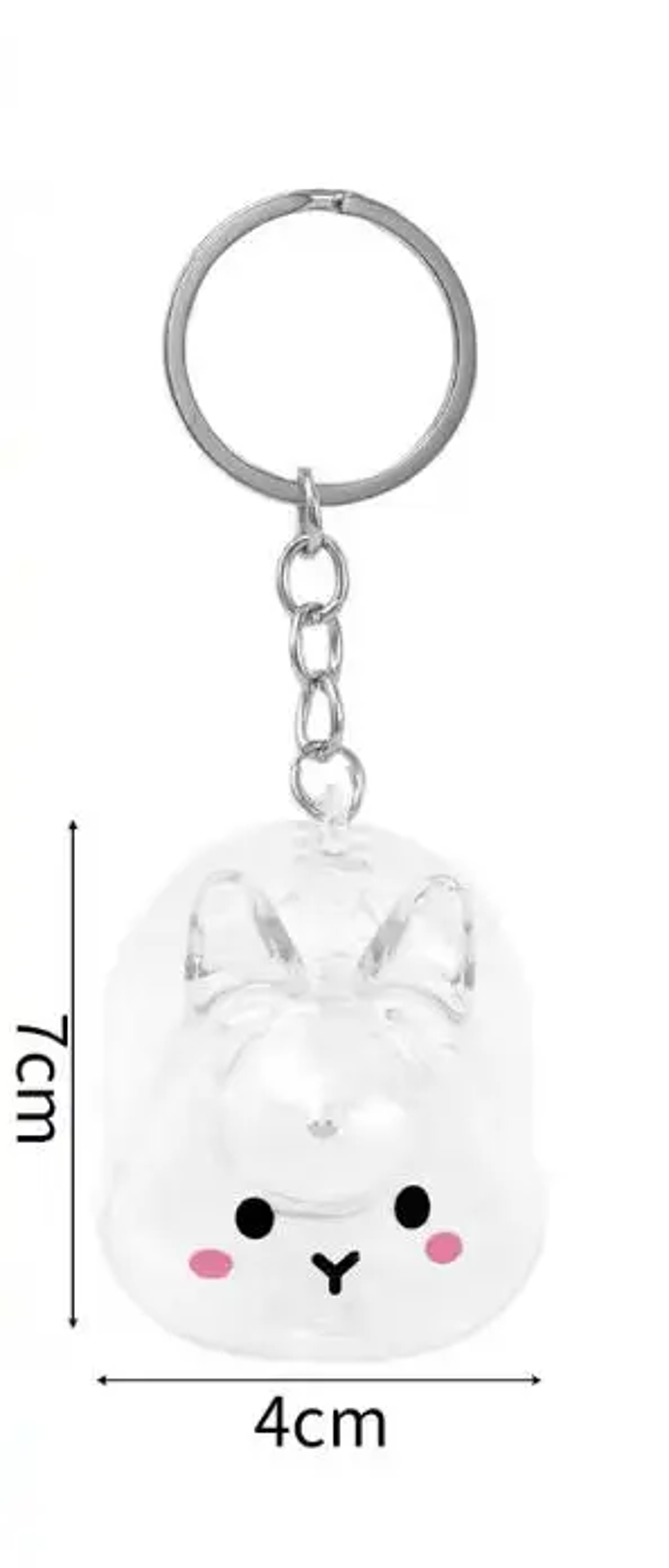 Pet Themed Souvenir Keychain, Rabbit Storage Charm, Backpack Decoration – view 10