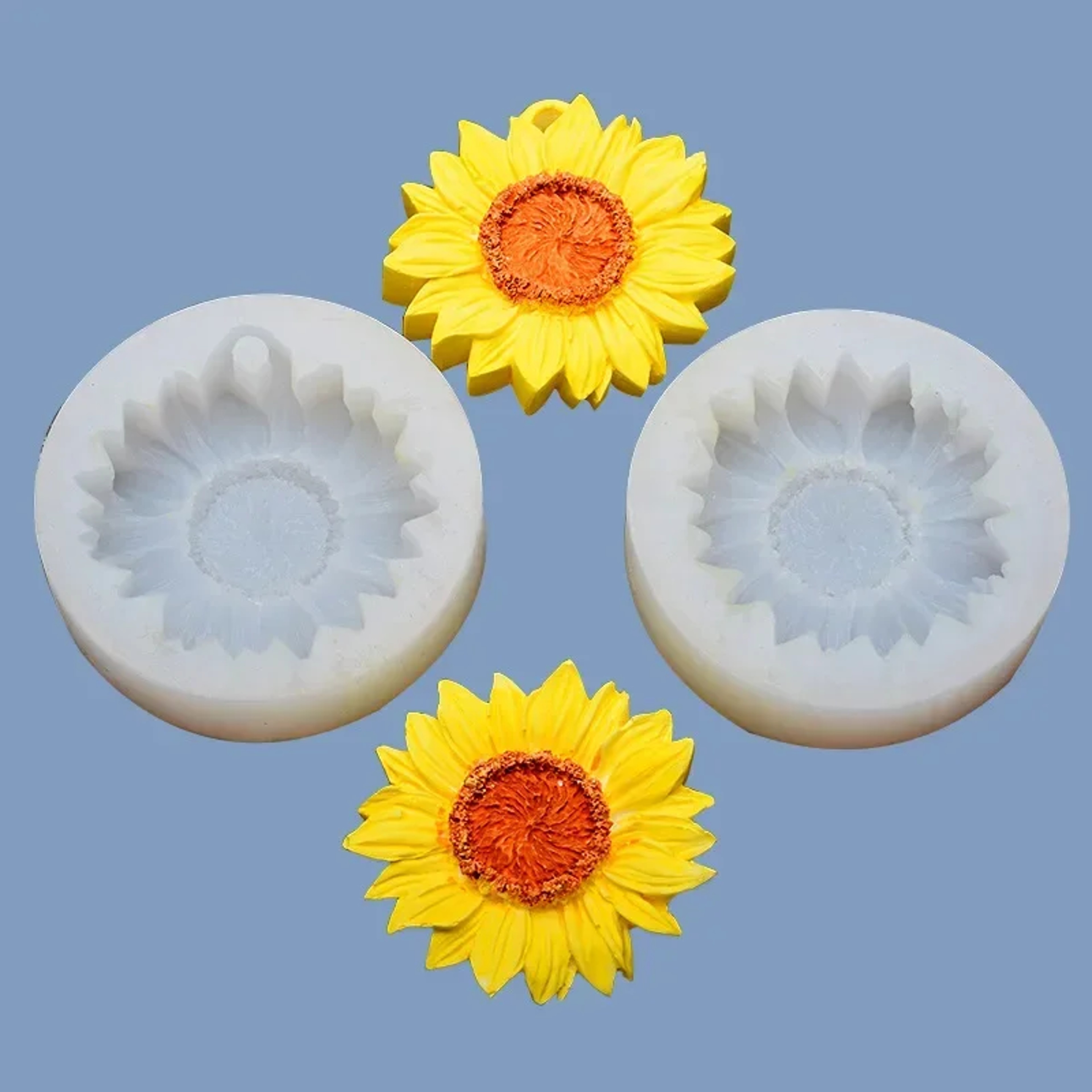 Sunflower Silicone Mould Resin for Candle Soap Aromatherapy Chocolate Craft Making – view 4