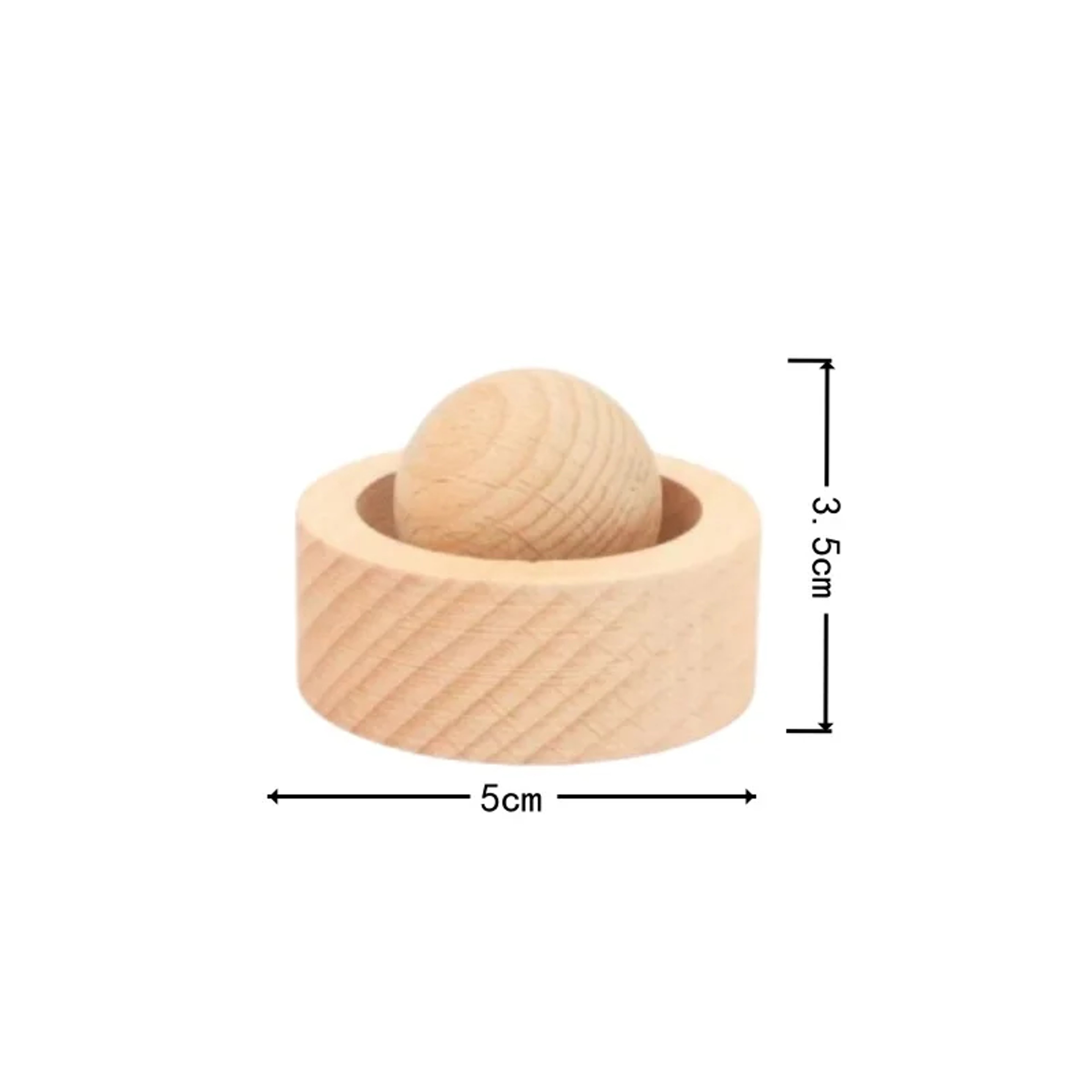 Fragrance Enhancement Solid Wood Spherical Essential Oil for Home Odor Elimination – view 7