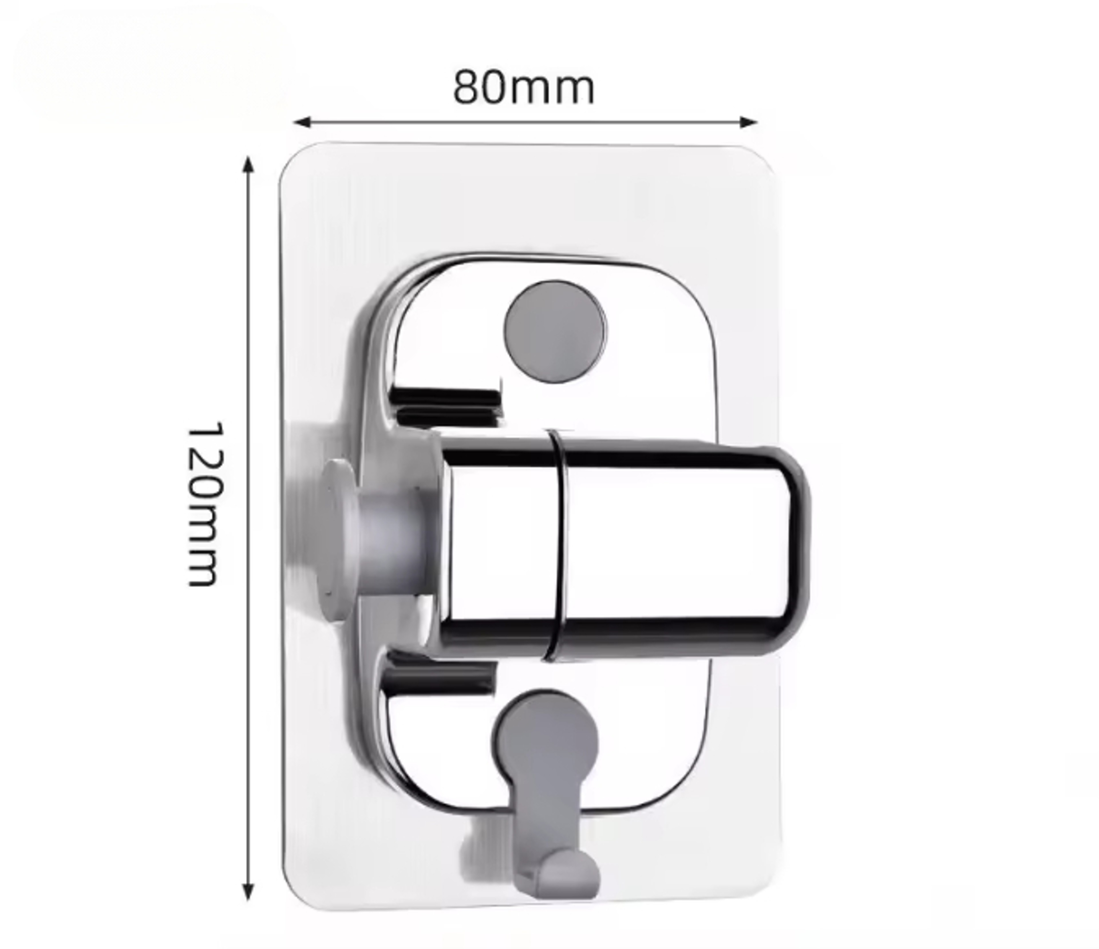 Wall Mounted Adjustable Shower Holder, Self-Adhesive Showerhead Bracket for Bathroom Accessories – view 7