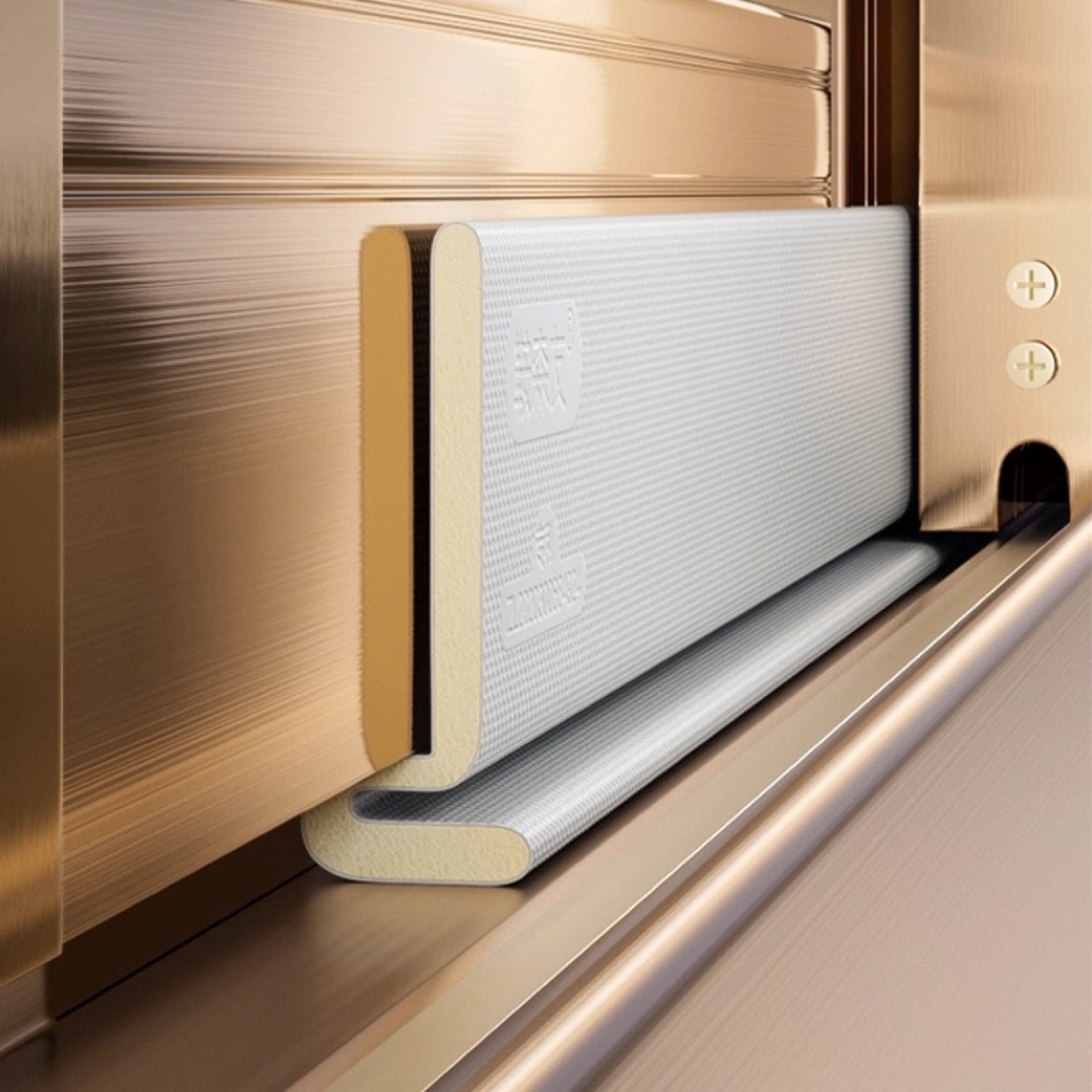 Windproof Draft Stopper, Window Seal Strip Set, Sound Insulation for Sliding Windows/Doors, Easy Install – view 1