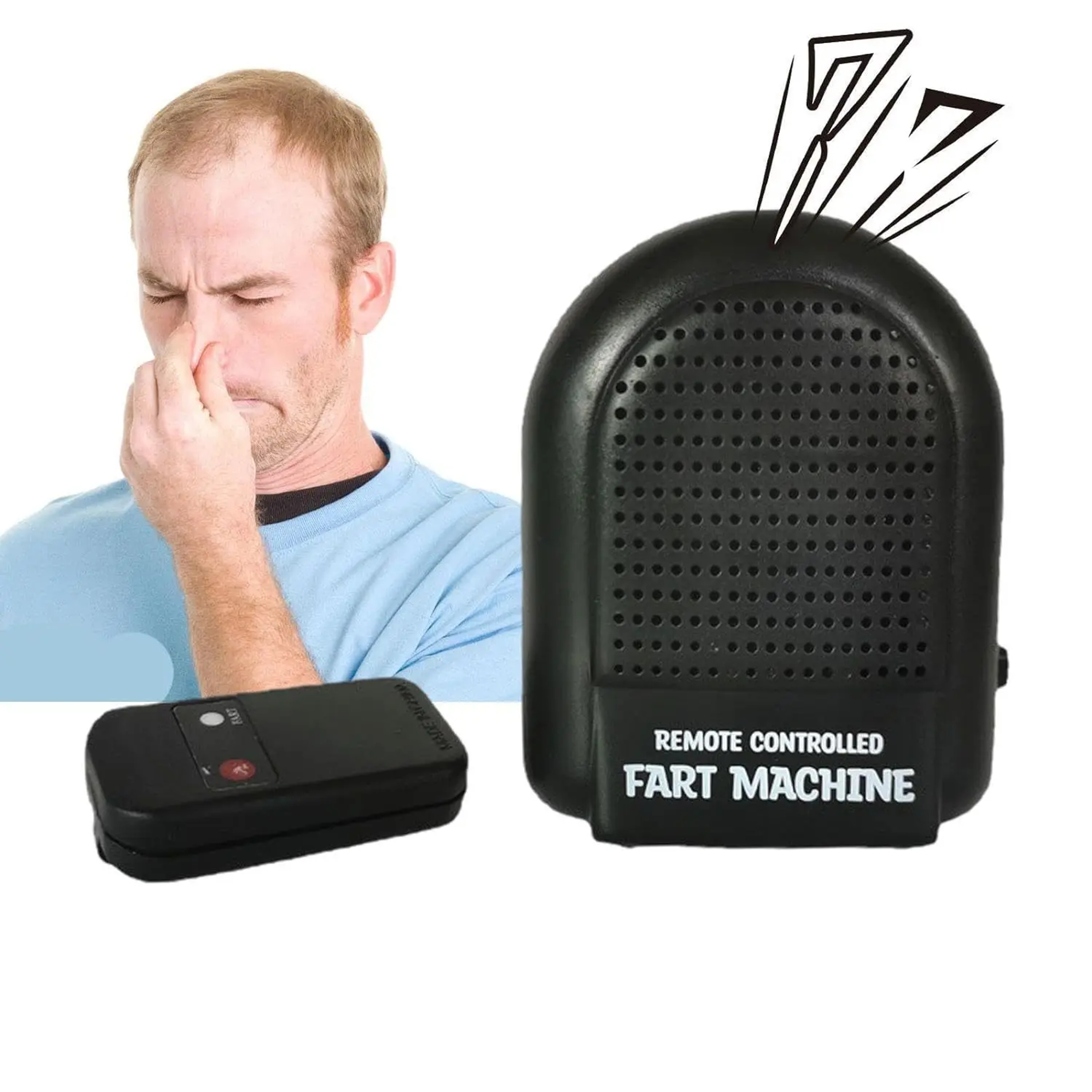 Funny Prank Sound Box for School, Holiday Birthday Annoying Fart Noise, Household Fun – view 1