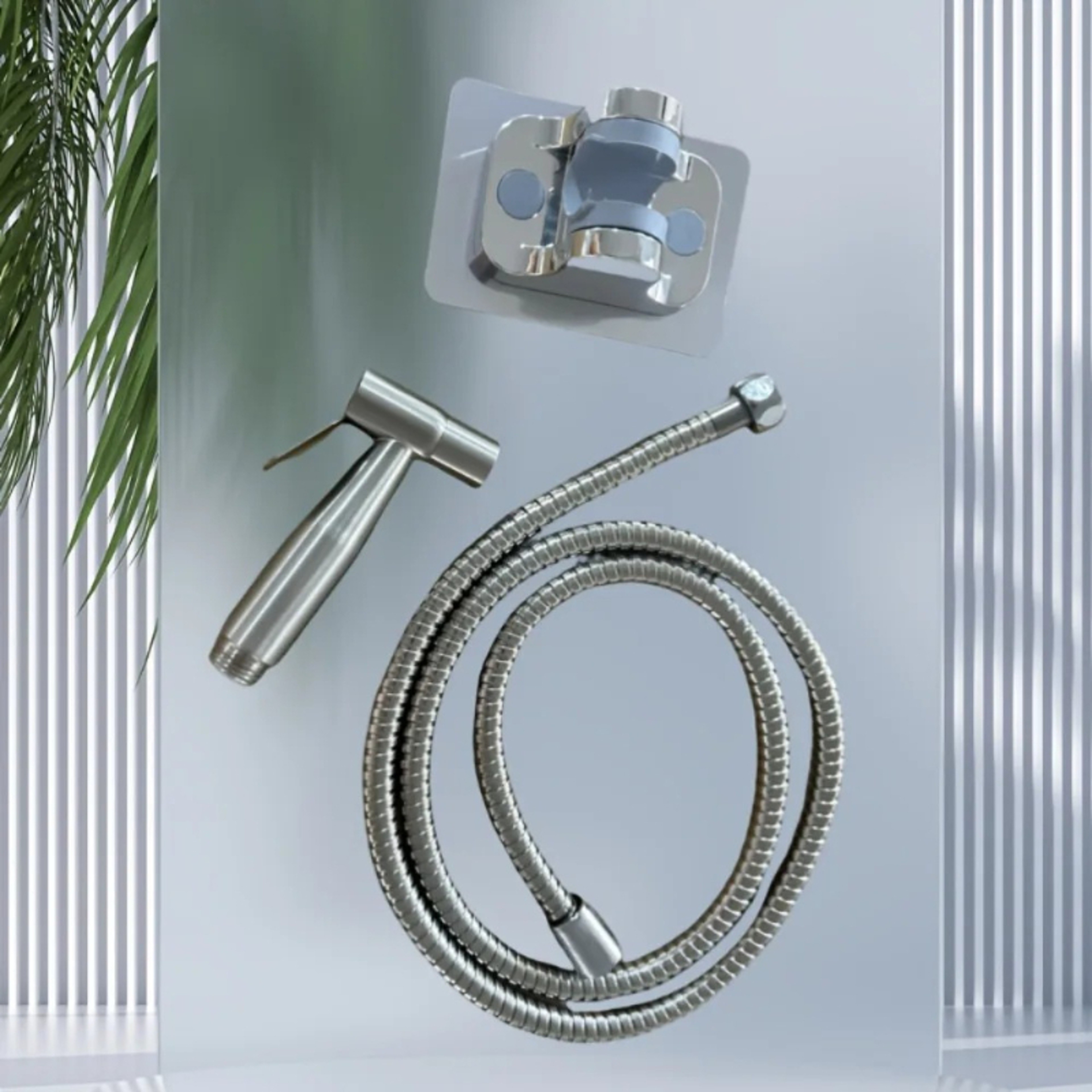 High Pressure Flushing Stainless Steel Toilet Bidet Sprayer Set for Bathroom Cleaning – view 6