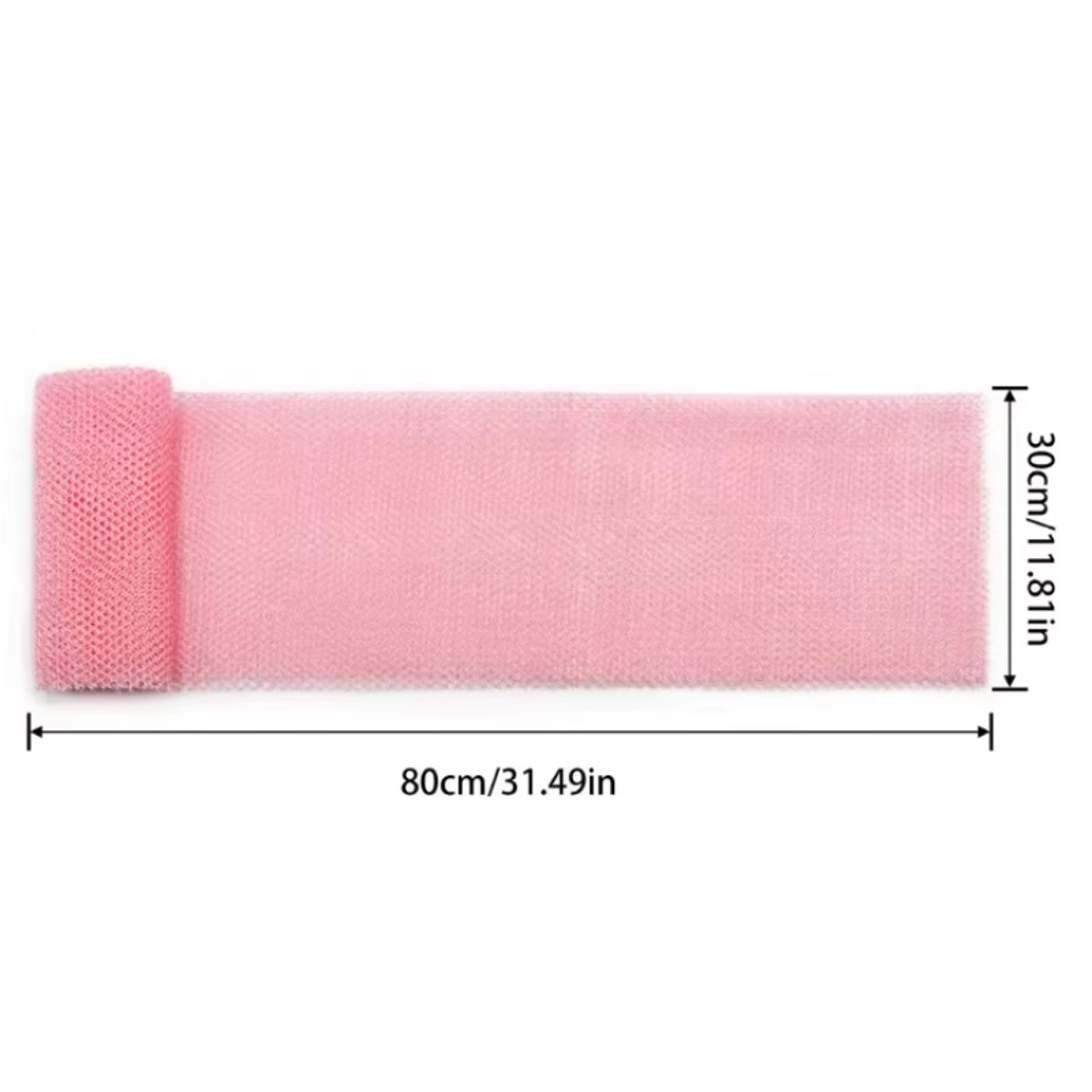 Foam Soap Network Exfoliating Net Sponge Back Scrubbing Tool For Bath Shower Skin Care 3