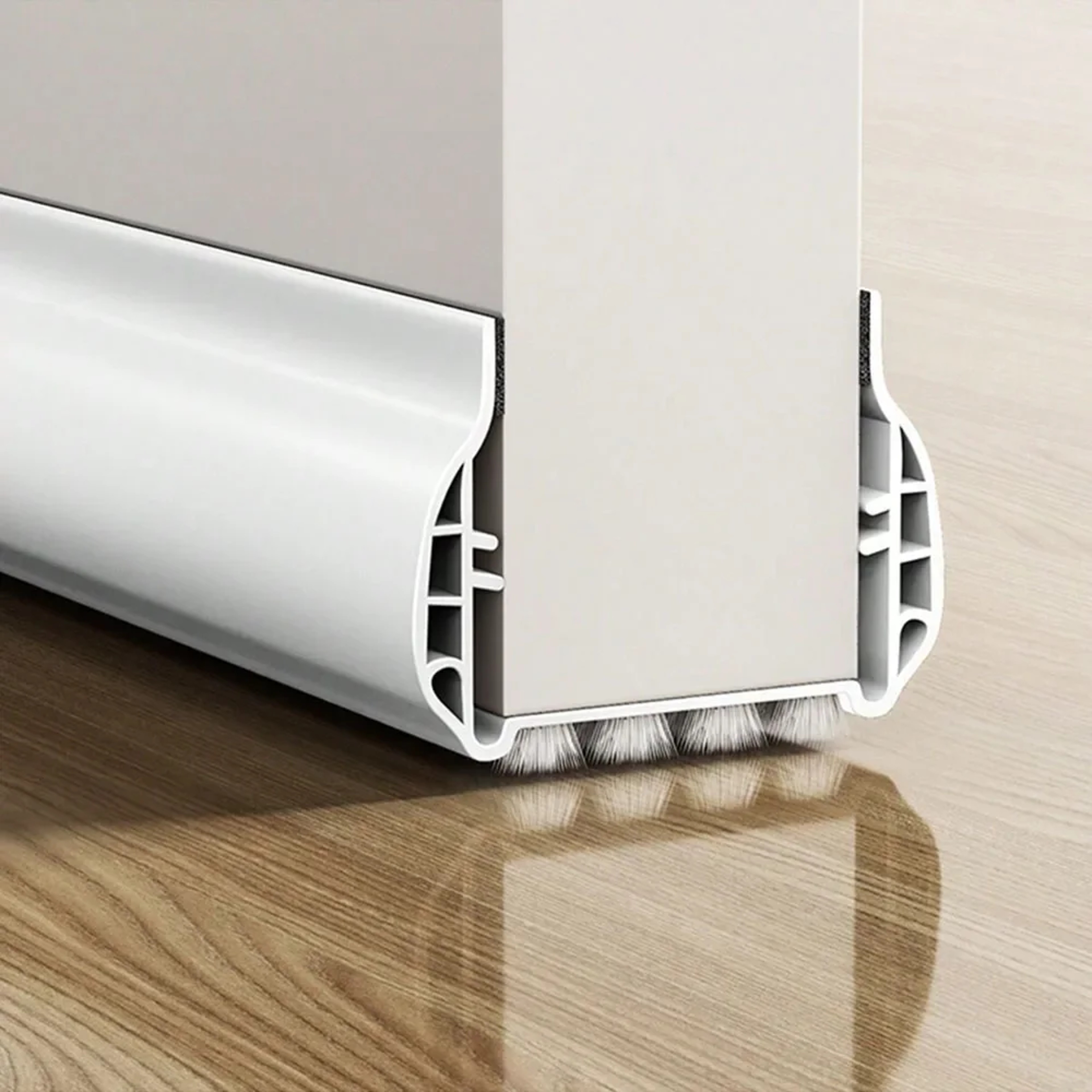 Mute Noise Reduction Wool Door Bottom Strip, Mouse Proof Draft Stopper, Door Gap Sealer for Home Use – view 4