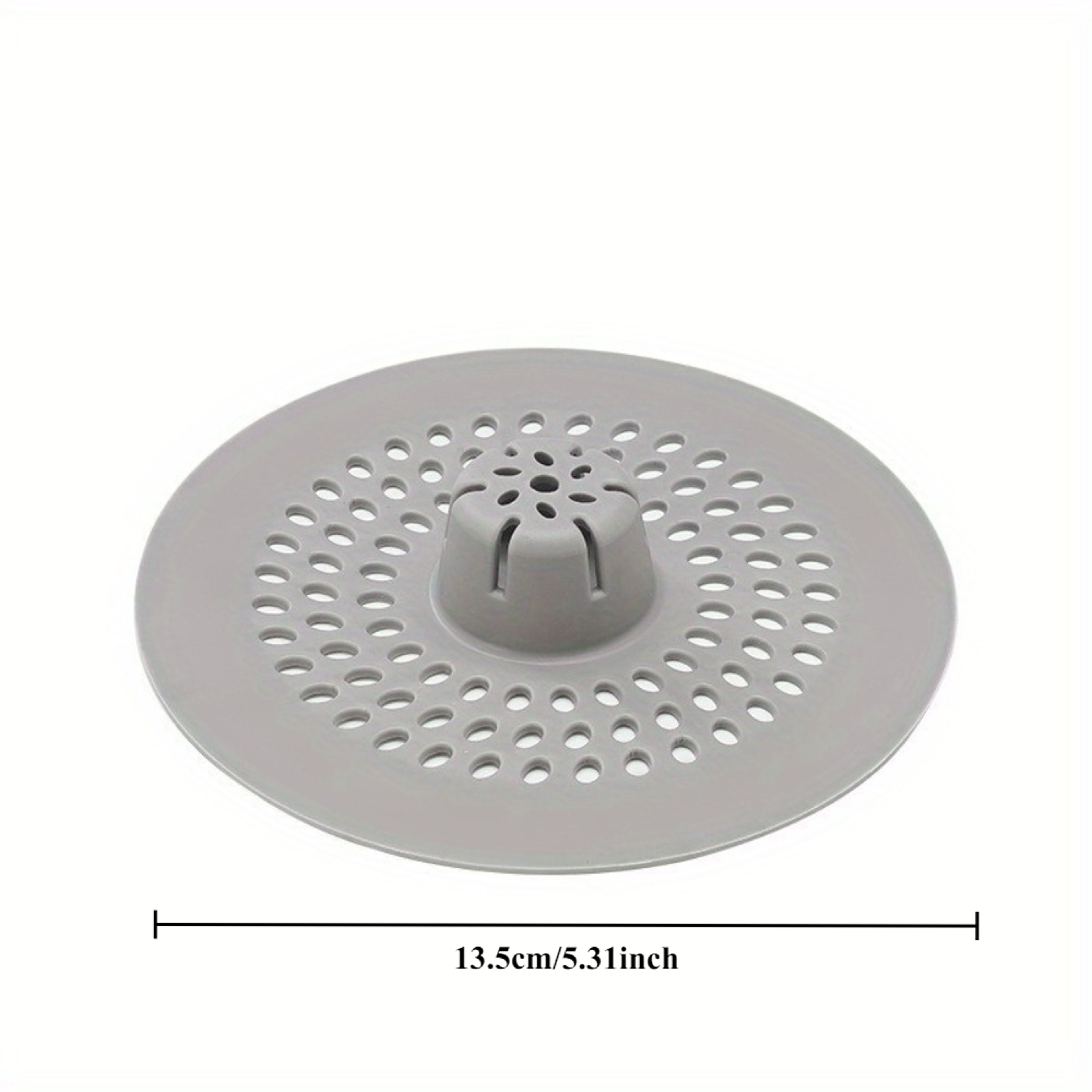Anti Clogging Hair Catcher for Bathroom Shower Drain, Multifunctional Silicone Drain Strainer Protection – view 9