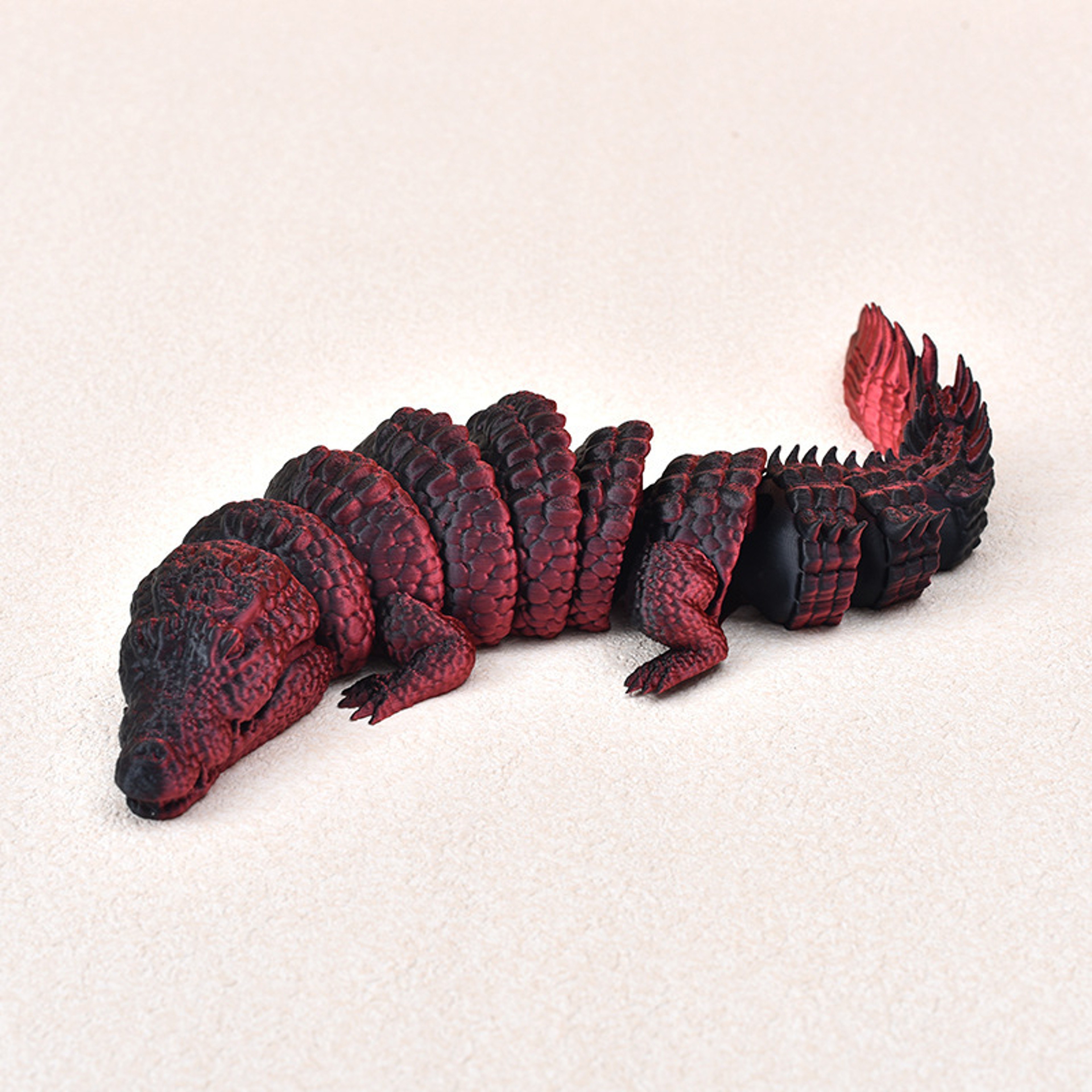 Desktop Accessories Movable Skeleton Crocodile Home Decoration Shapeable Joints 5