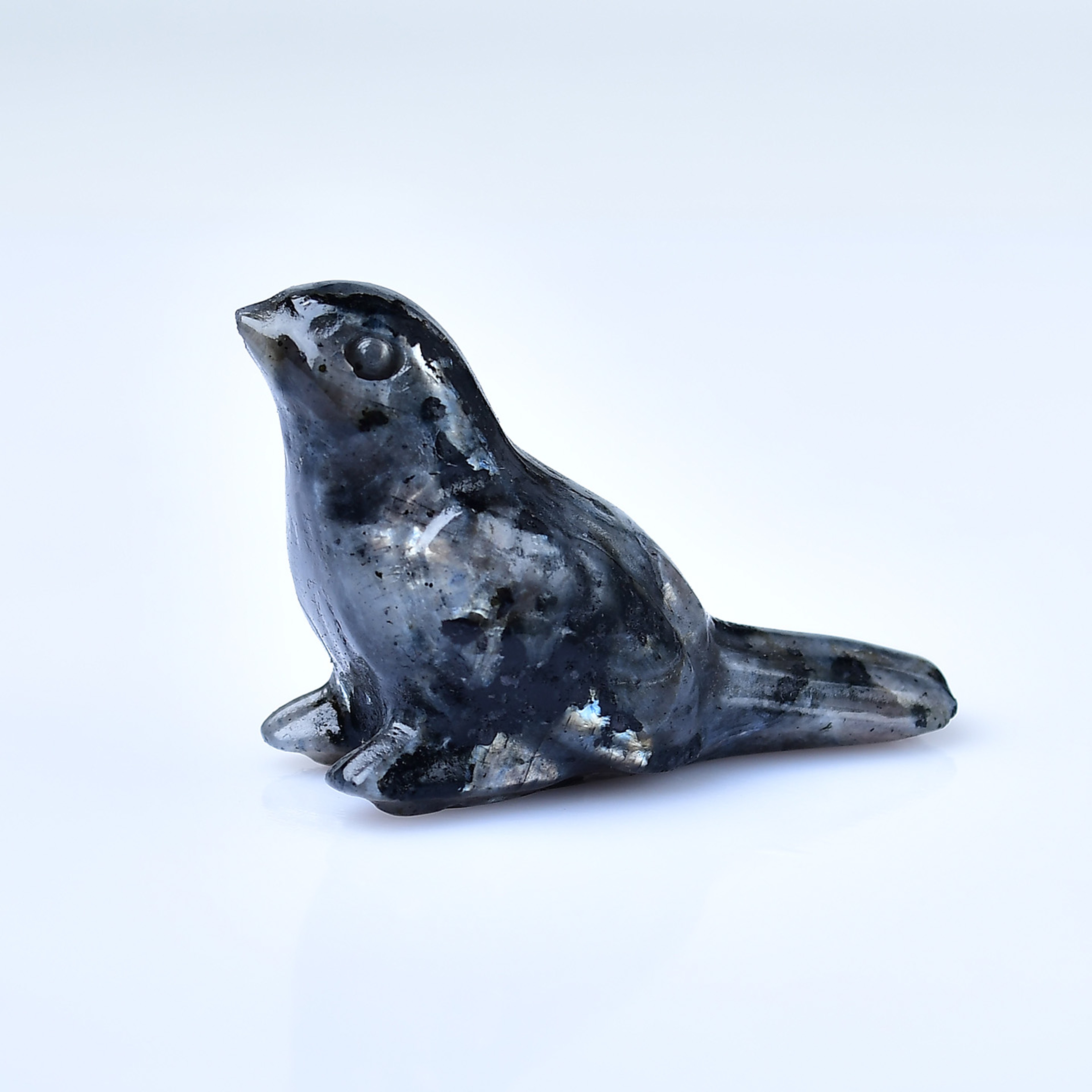 Carved Natural Crystal Bird, Unique Crystal Gift, Decorative Home Item for Elegance – view 2