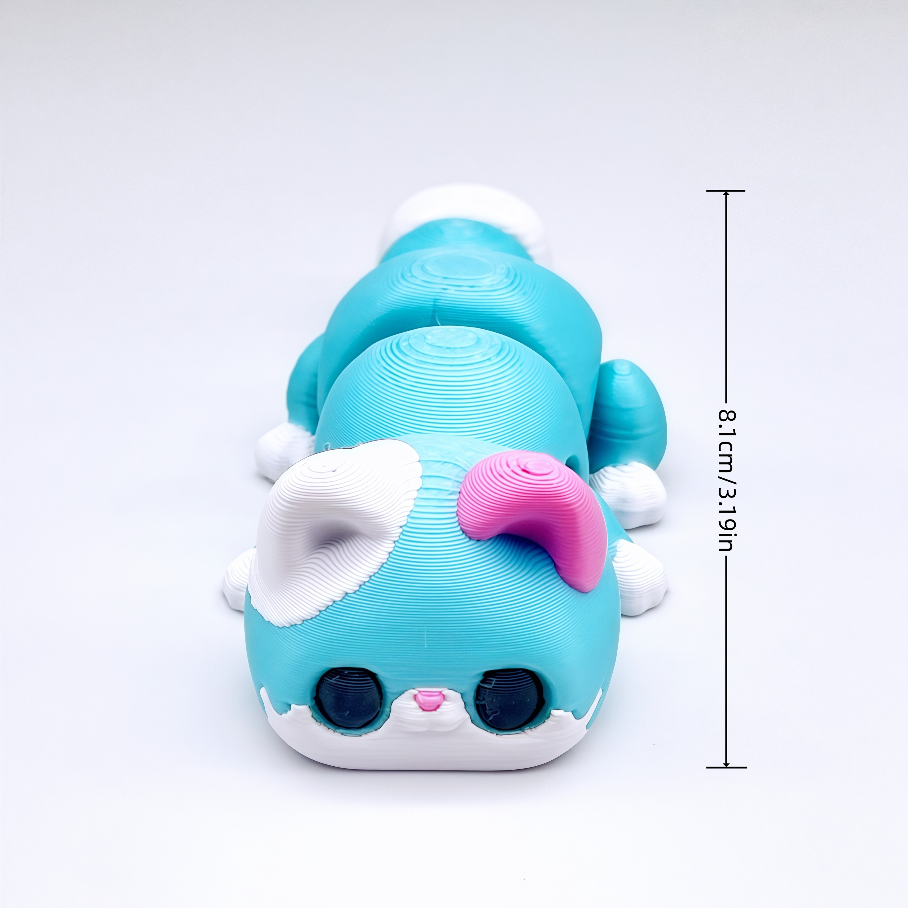 Printed Articulated Kitten Figurine Indoor Desktop Decoration Wedding And Birthday Gift Valentine D 2