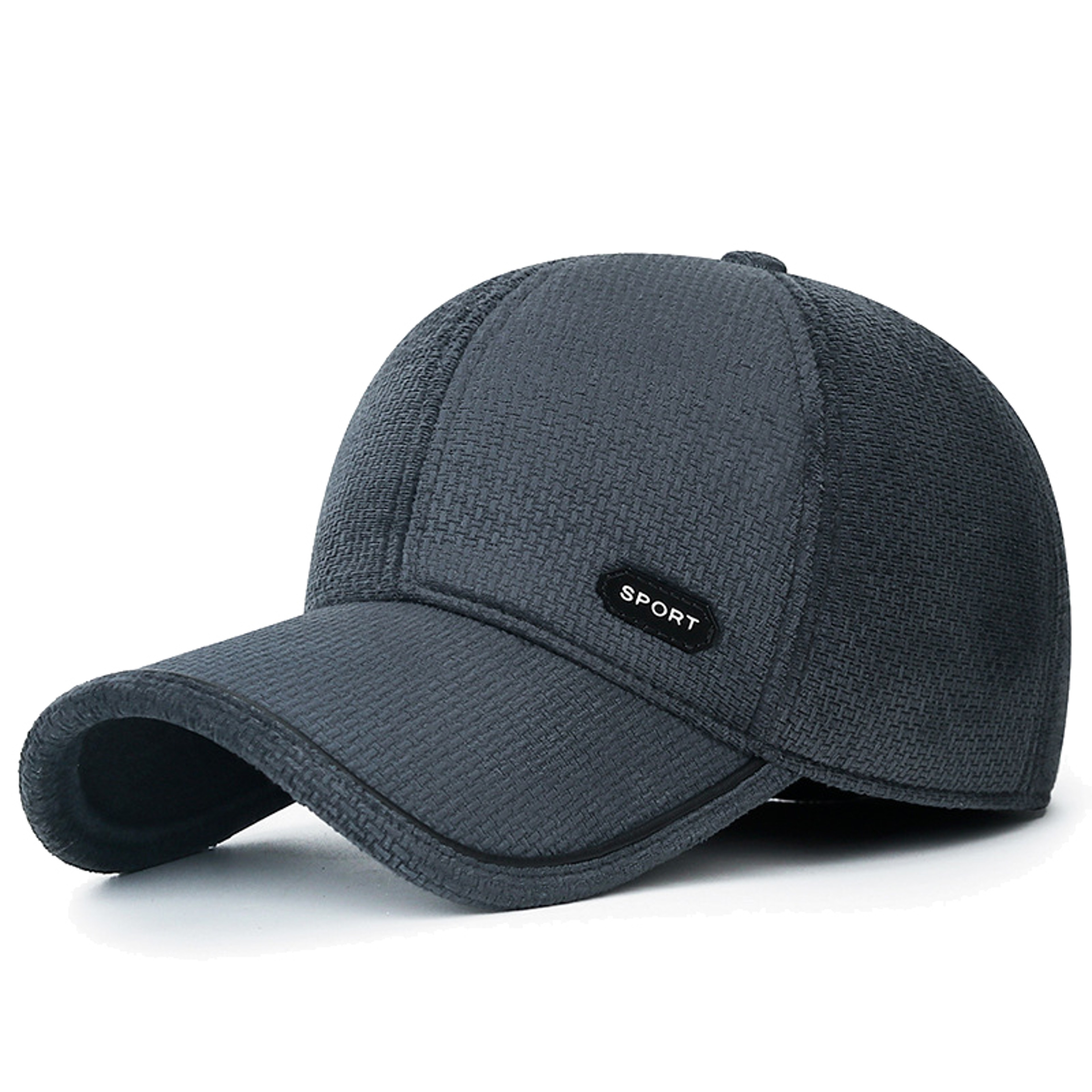 Thickened Winter Baseball Cap with Ear Protection for Middle-Aged, Elderly – Cold-Proof & Windproof – view 3