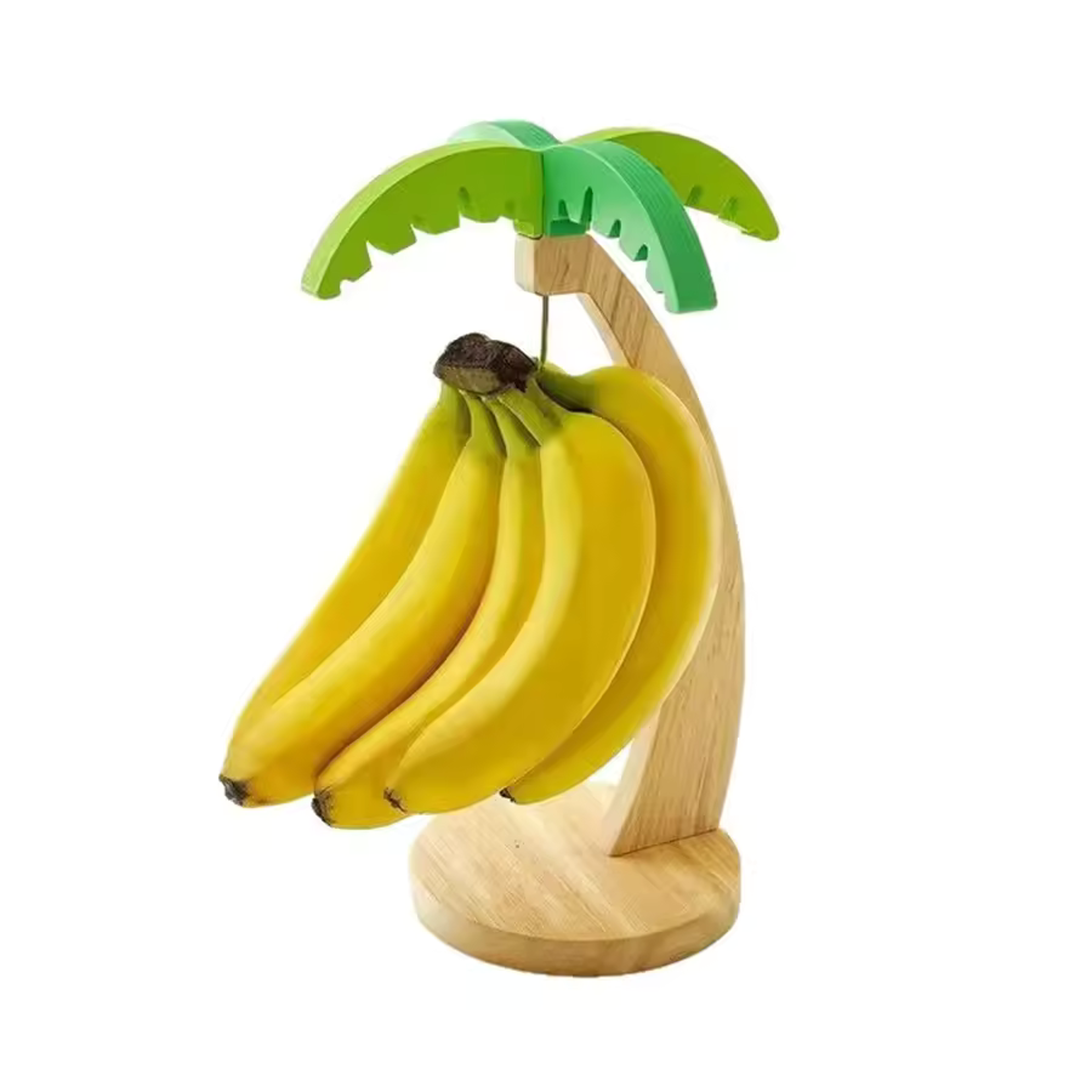 Palm Tree Wooden Banana Hanger, Modern Minimalist Kitchen Storage Rack, Multi-Purpose Home Decor, Trendy Gadget – view 8