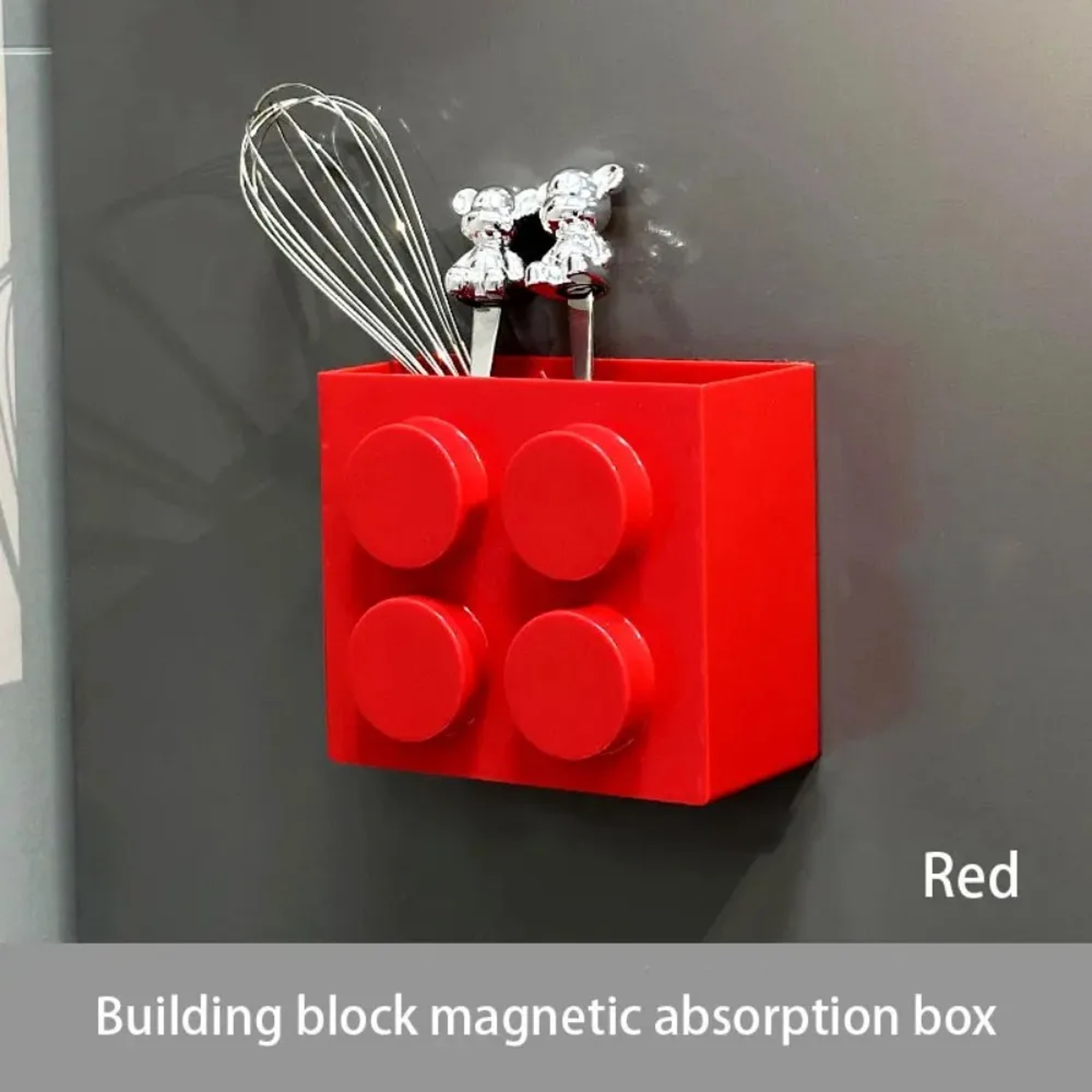 Holiday Themed Decor Tools, Magnetic Refrigerator Storage Box, Kitchen Organizer – view 10