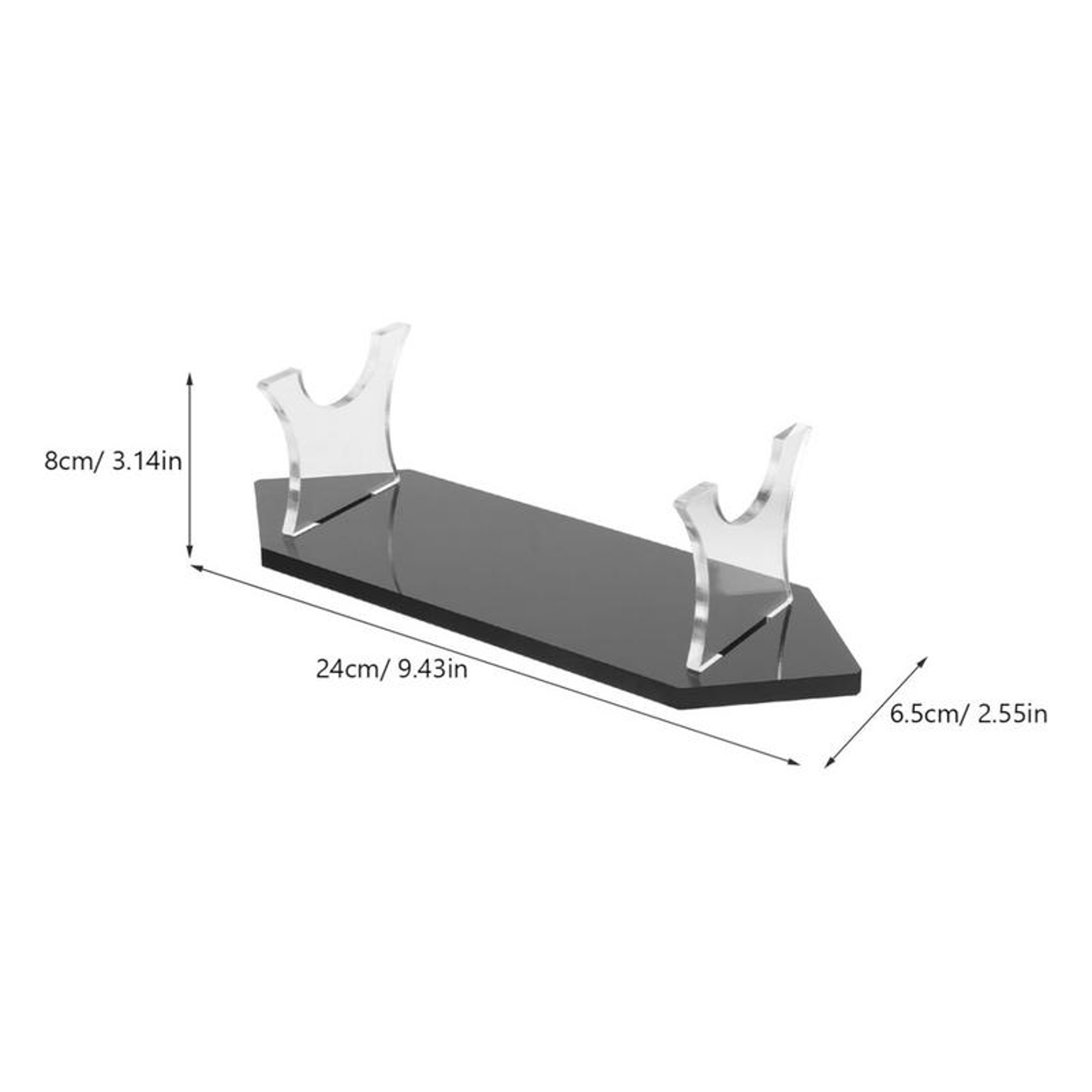 Acrylic Lightsaber Display Collection Holder, Desktop Decoration Tool with Smooth Surfaces for Wands – view 6