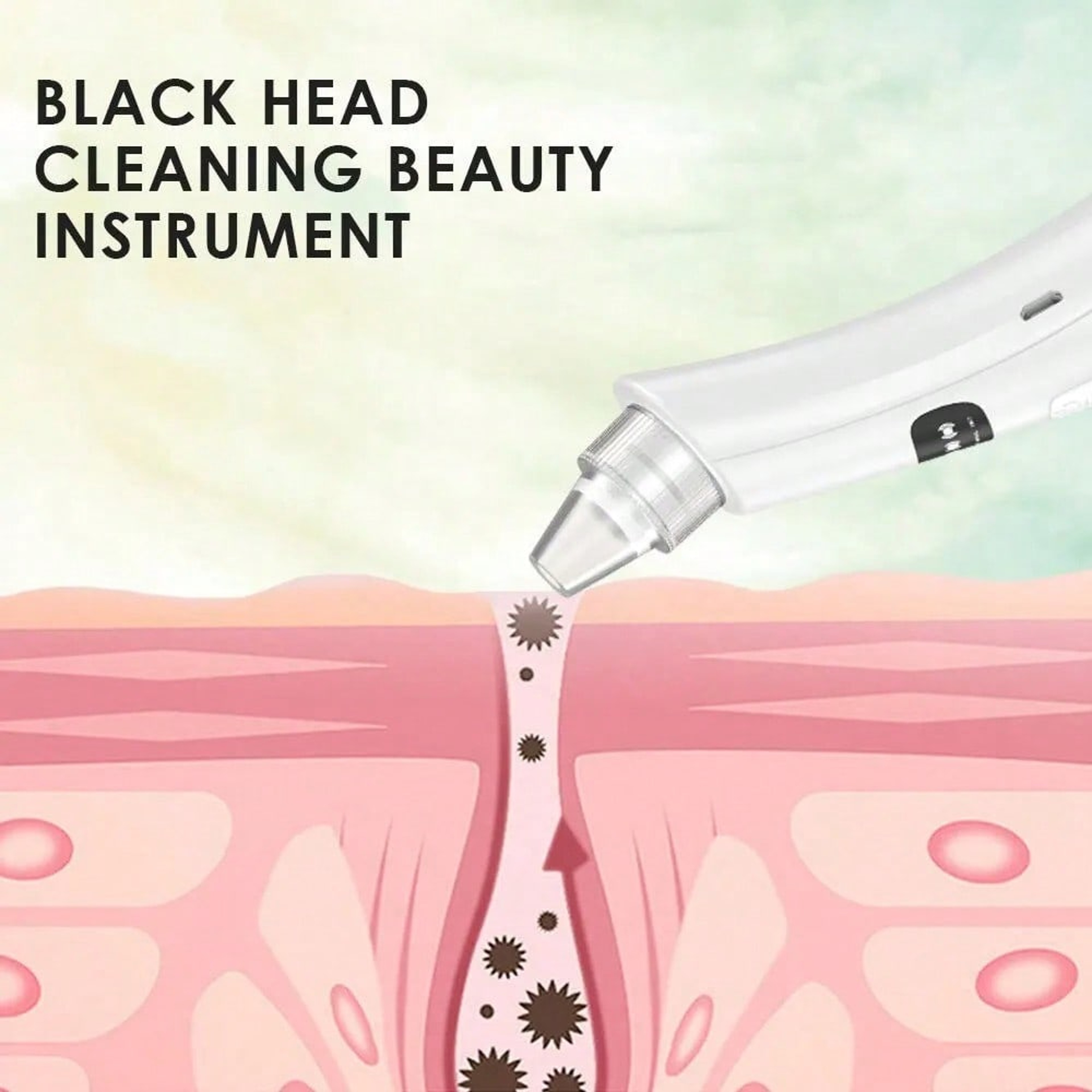 Fast Drop Shipping Face Cleansing Machine, Suction Mode for Skin Blackhead Removal – view 2
