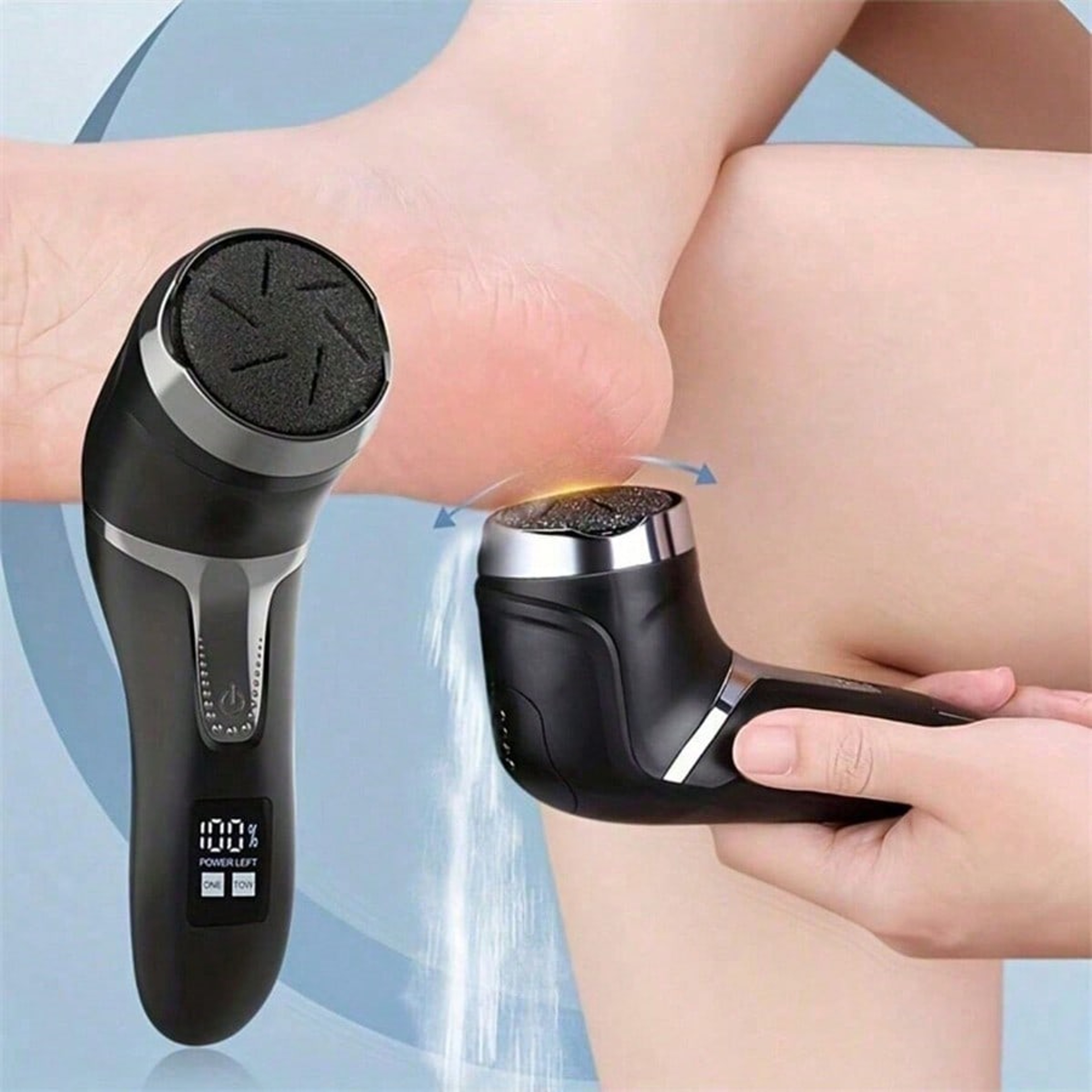 USB Charging Electric Foot Pedicure Device with LCD Display, Dust Collector for Callus Removal – view 6