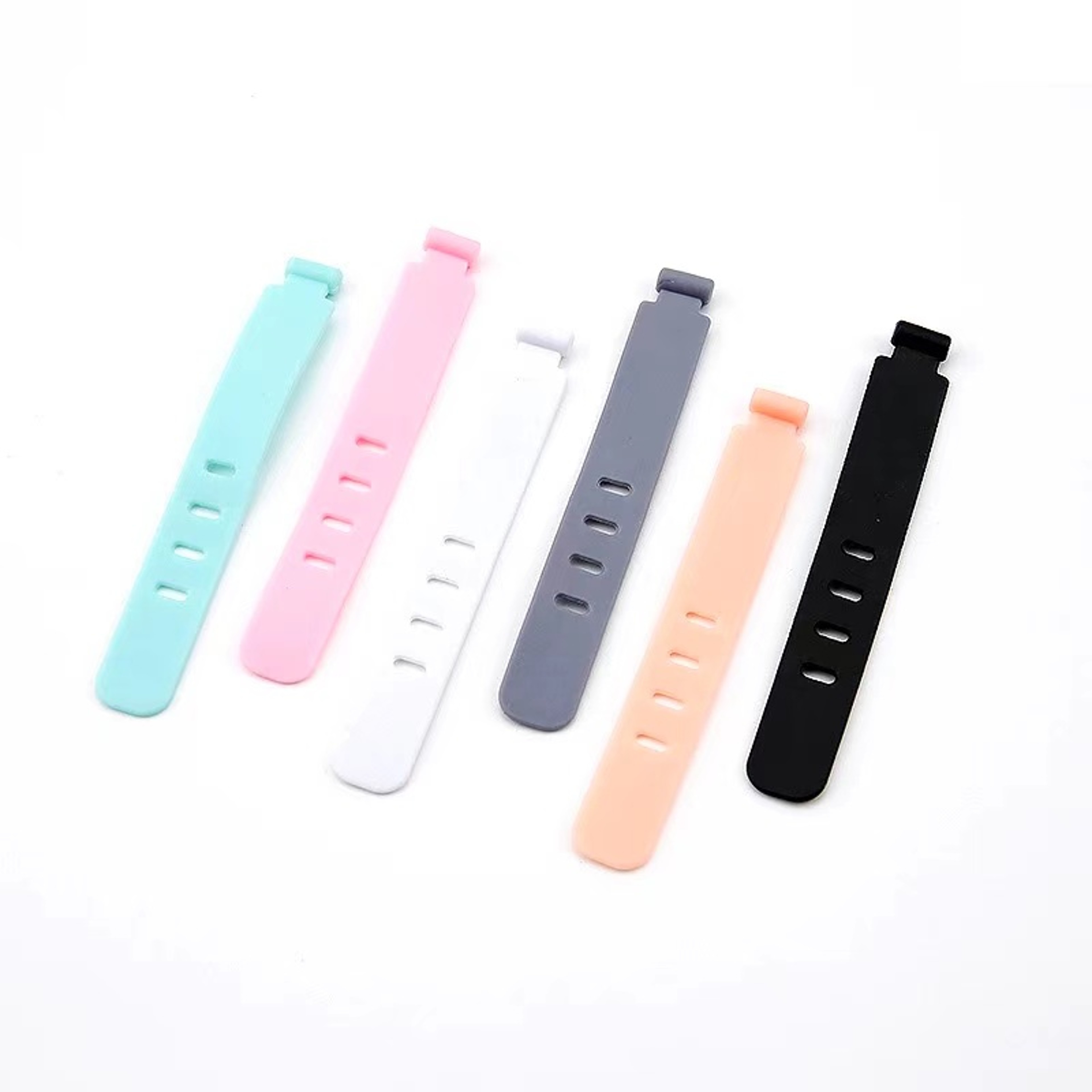 Cord Management Silicone Organizer, Data Line Winder Straps, Mouse Cable Manager – view 5
