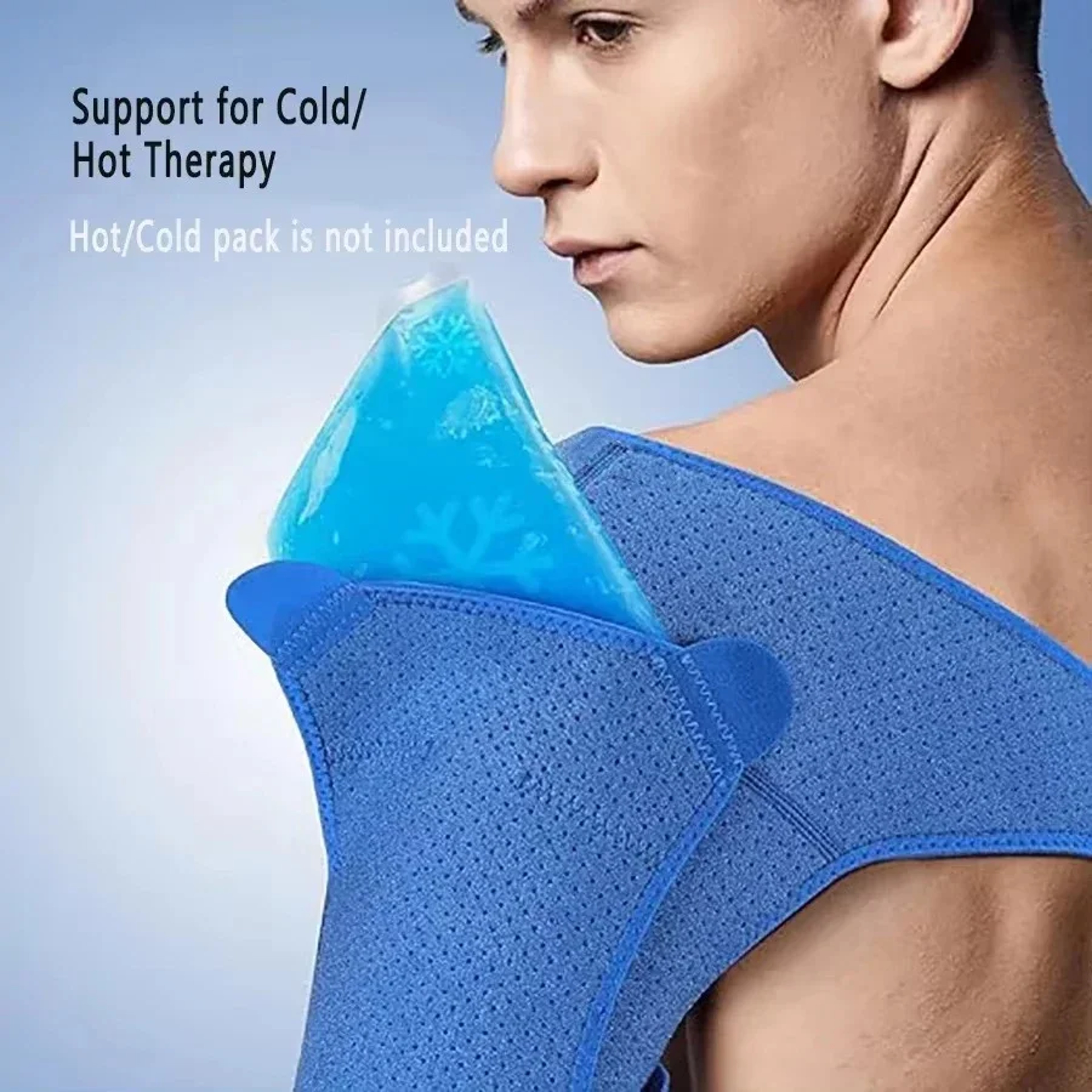Compression Sleeve For Rotator Cuff Shoulder Compression For MenWomen Adjustable Support Brace For  1