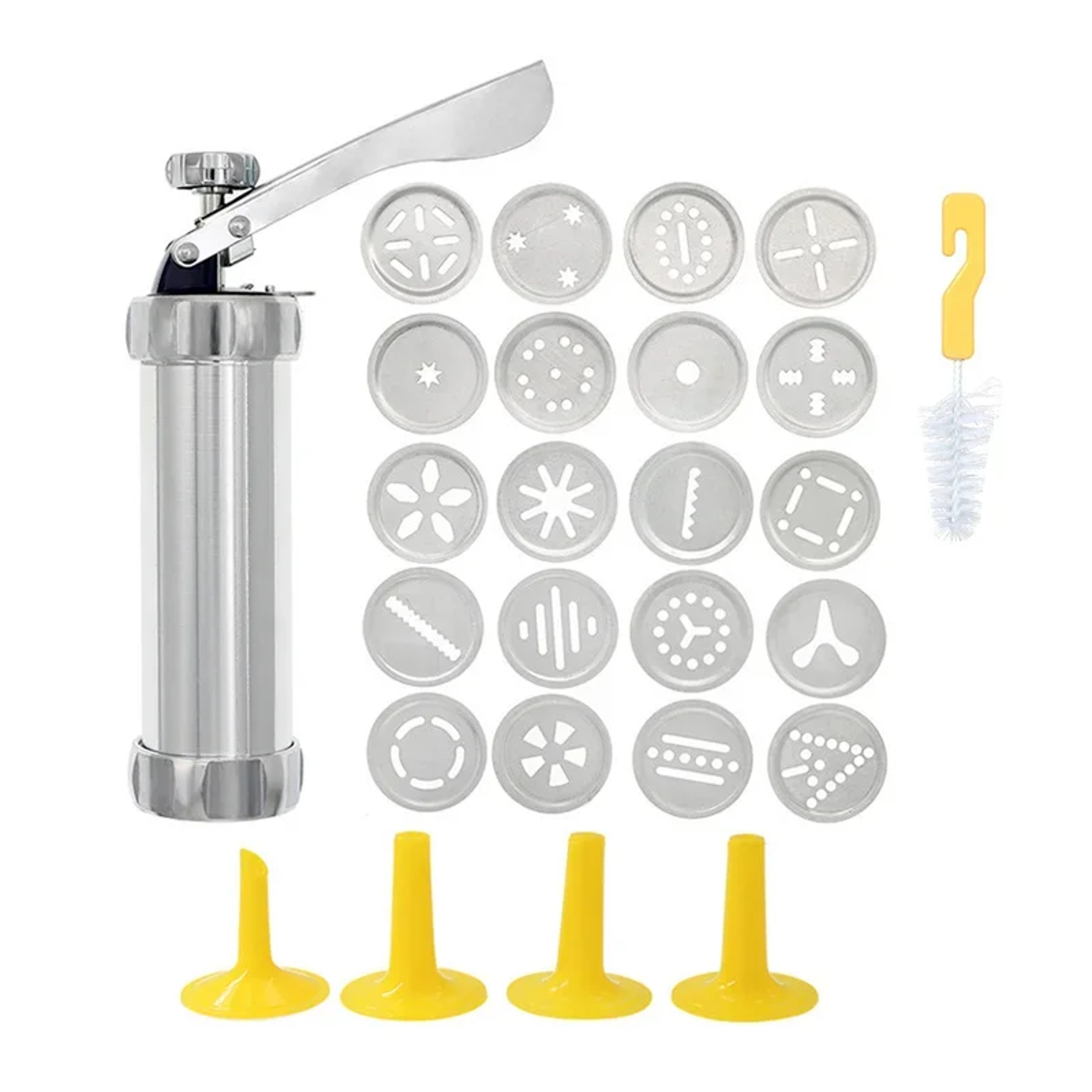 Cookie Press Machine Kit, Biscuit Extruder Press Cookie Gun, DIY Biscuit Maker for Baking – view 7