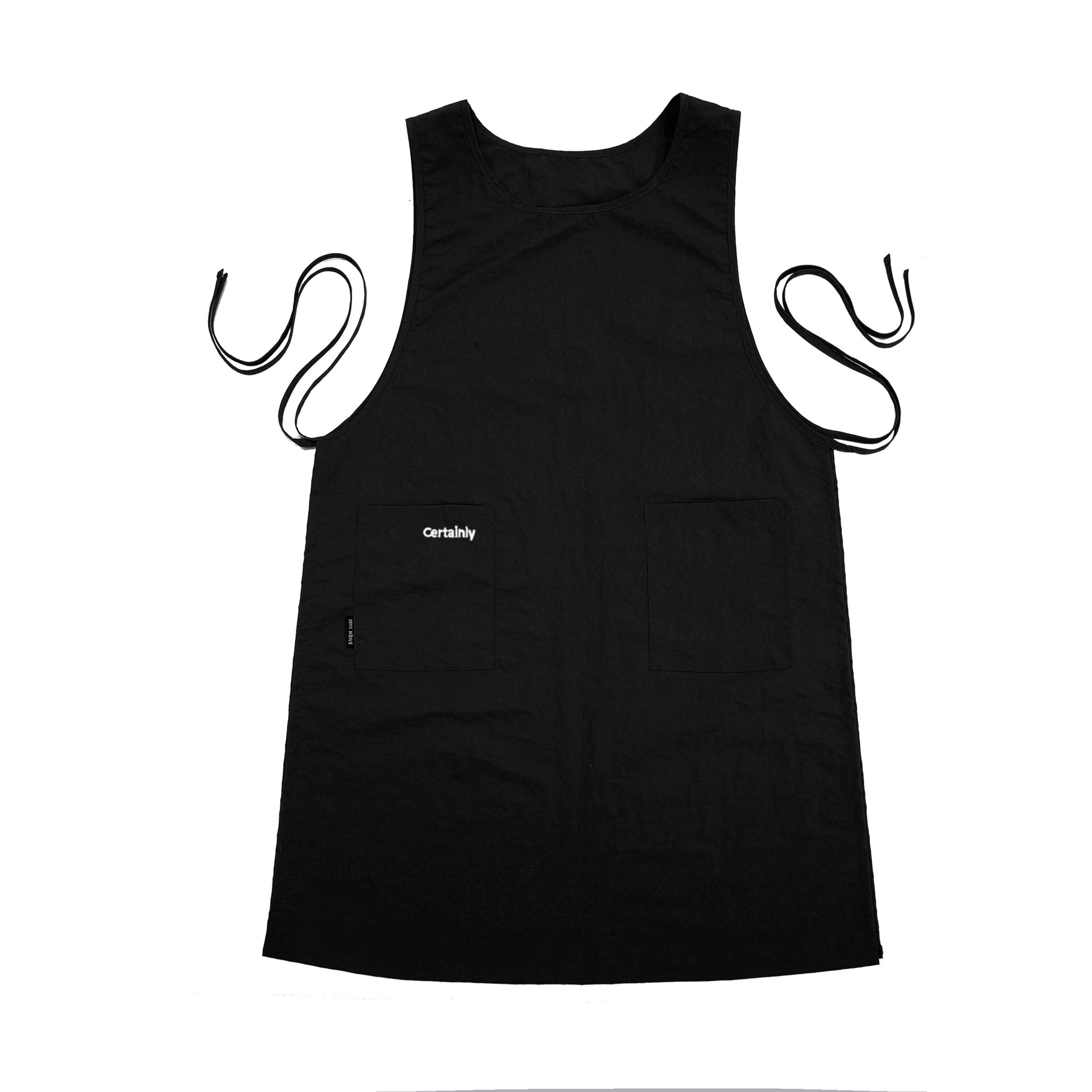 Waterproof Kitchen Apron with Pockets for Women, Anti-Dirty Long Vest, Perfect for Painting and Working – view 7