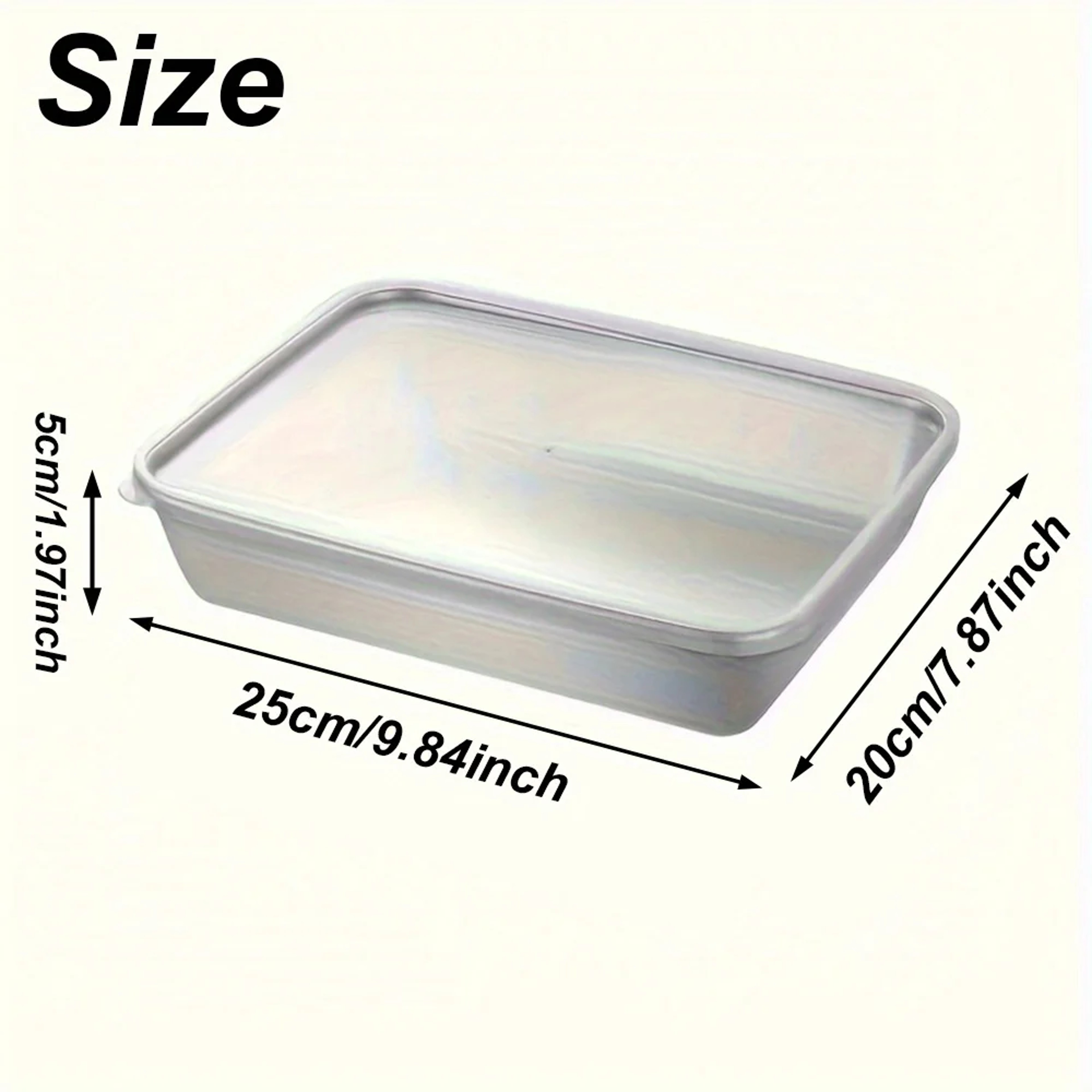 Leakproof Stainless Steel Food Containers - Stackable with Clear Lids for Home & Meal Prep – view 3