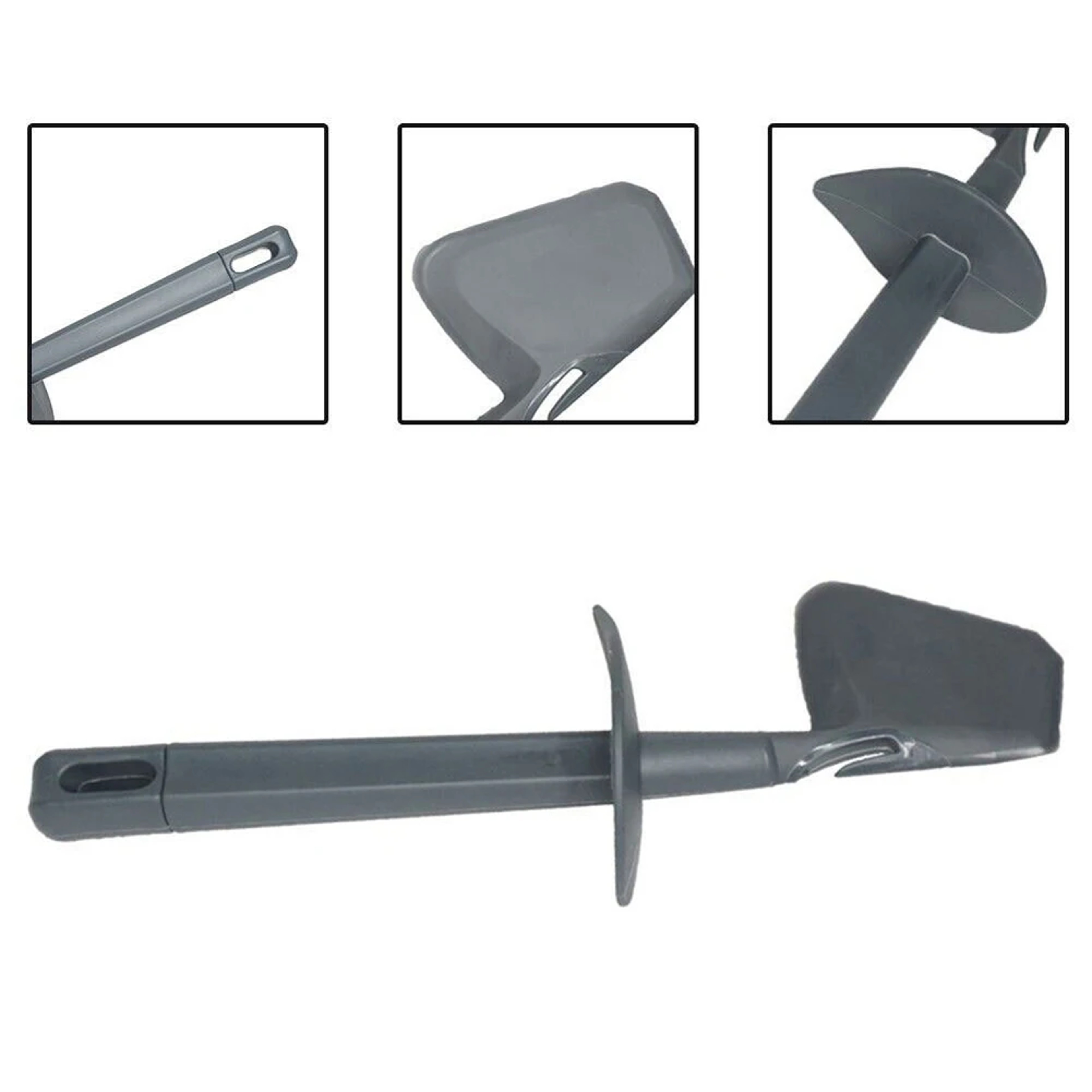 Food Collection Scraper, Dough Scraper Spatula Replacement Part for Thermomix, Universal Blender Spatula – view 3