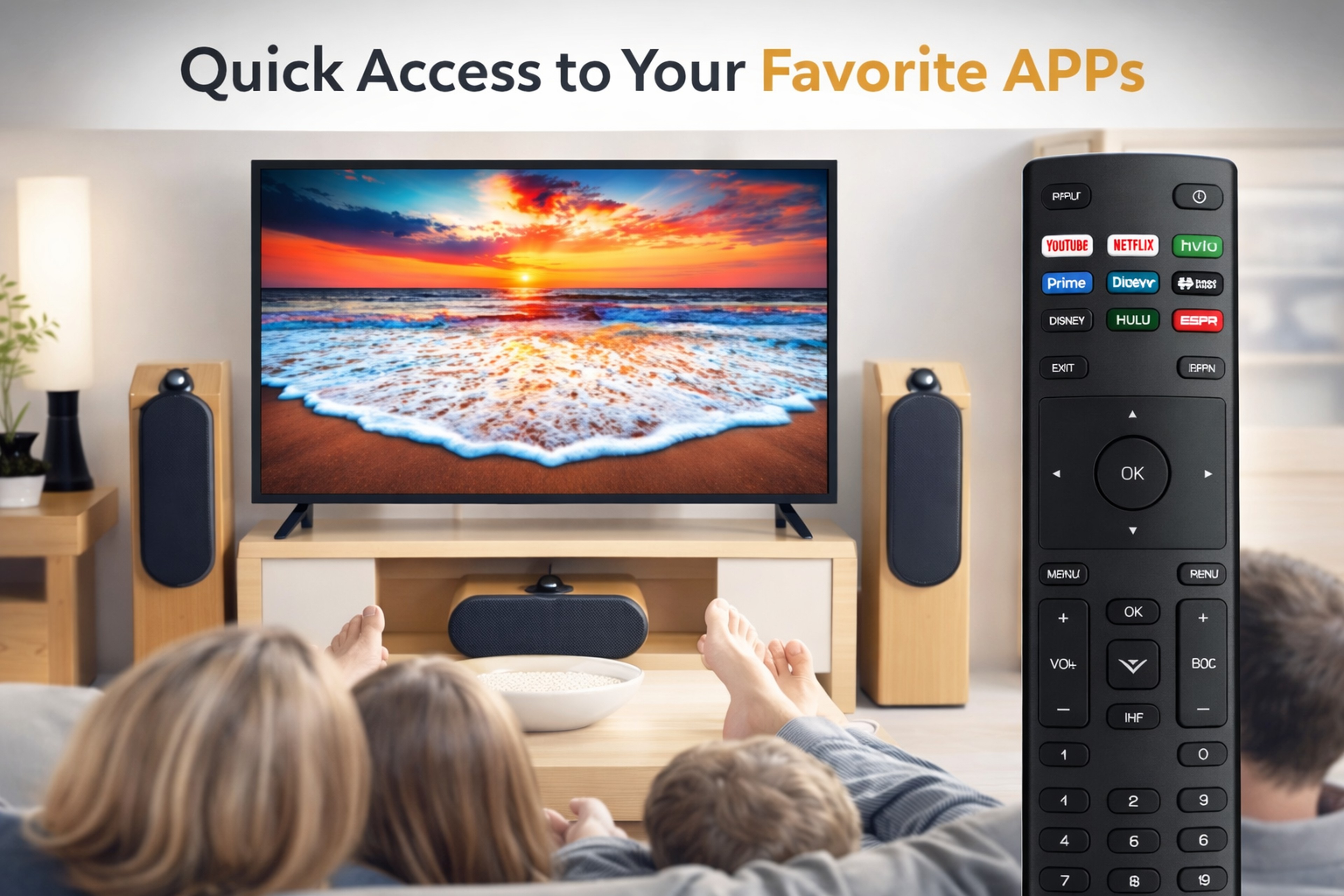 Universal Smart TV Remote for Netflix, Amazon & More | Seamless Control – view 11