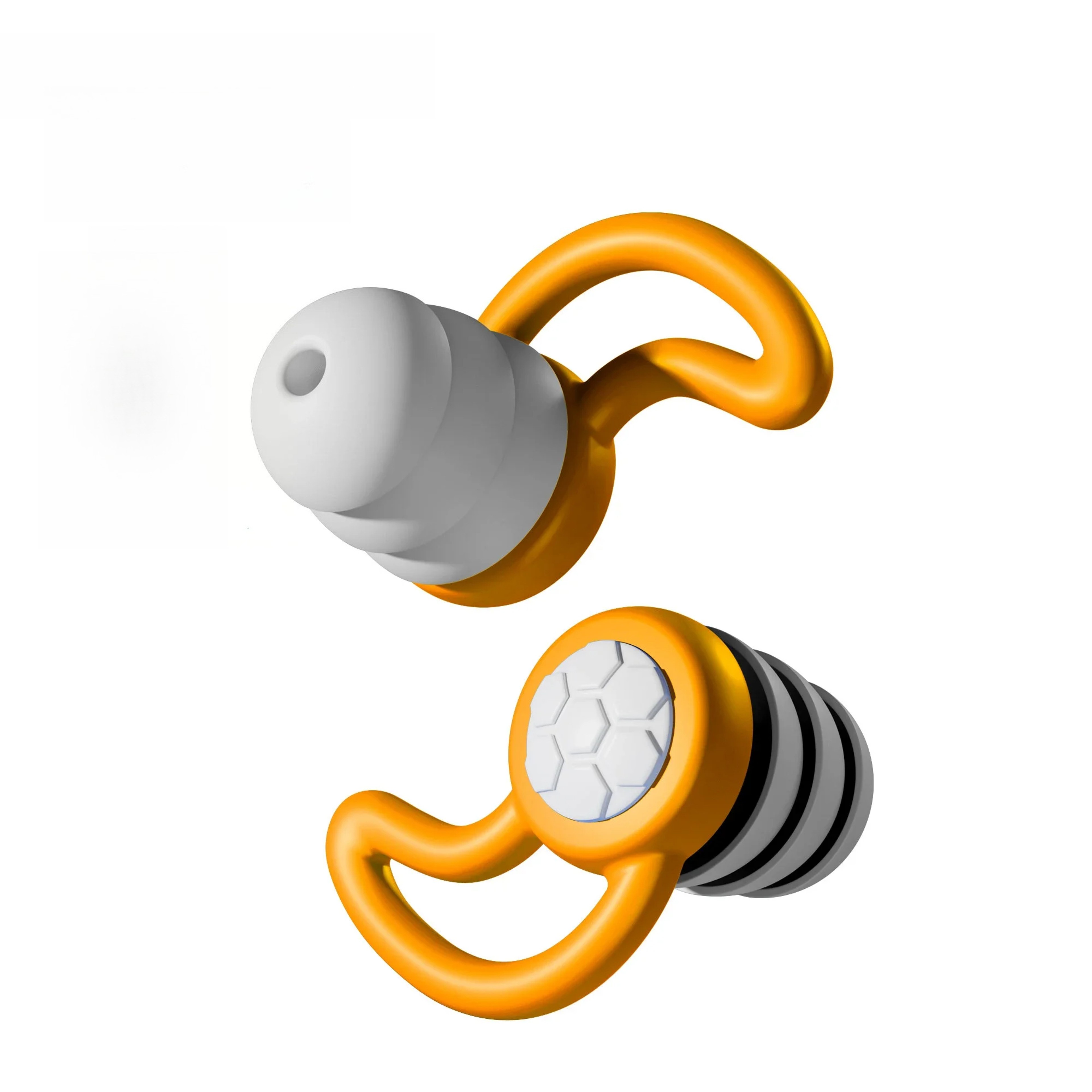Waterproof Three Layer Noise Canceling Earplugs for Sleep & Swimming  Mute & Comfortable – view 9