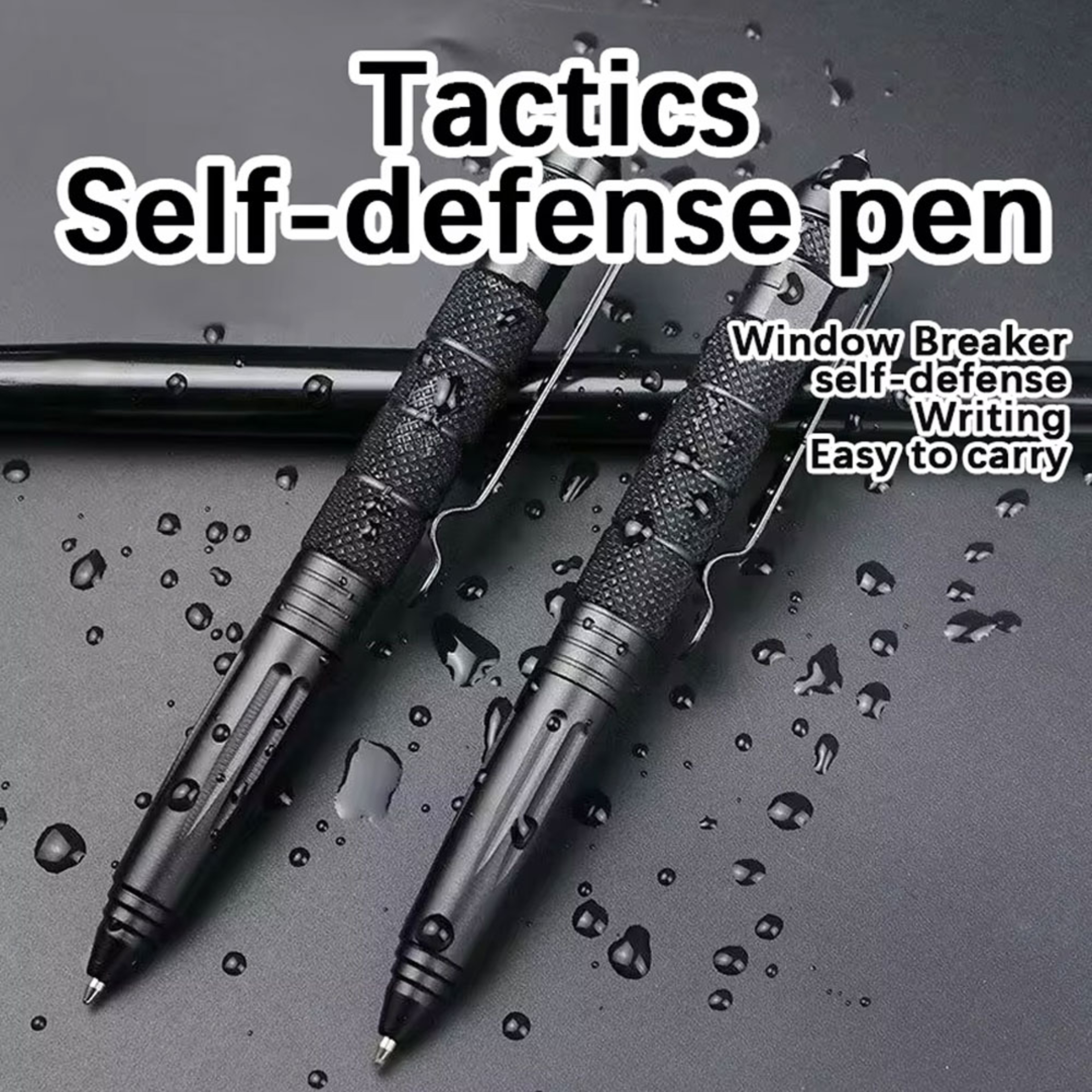Pen with Glass Breaker  Durable Ballpoint Pen for Writing and Protection – view 2