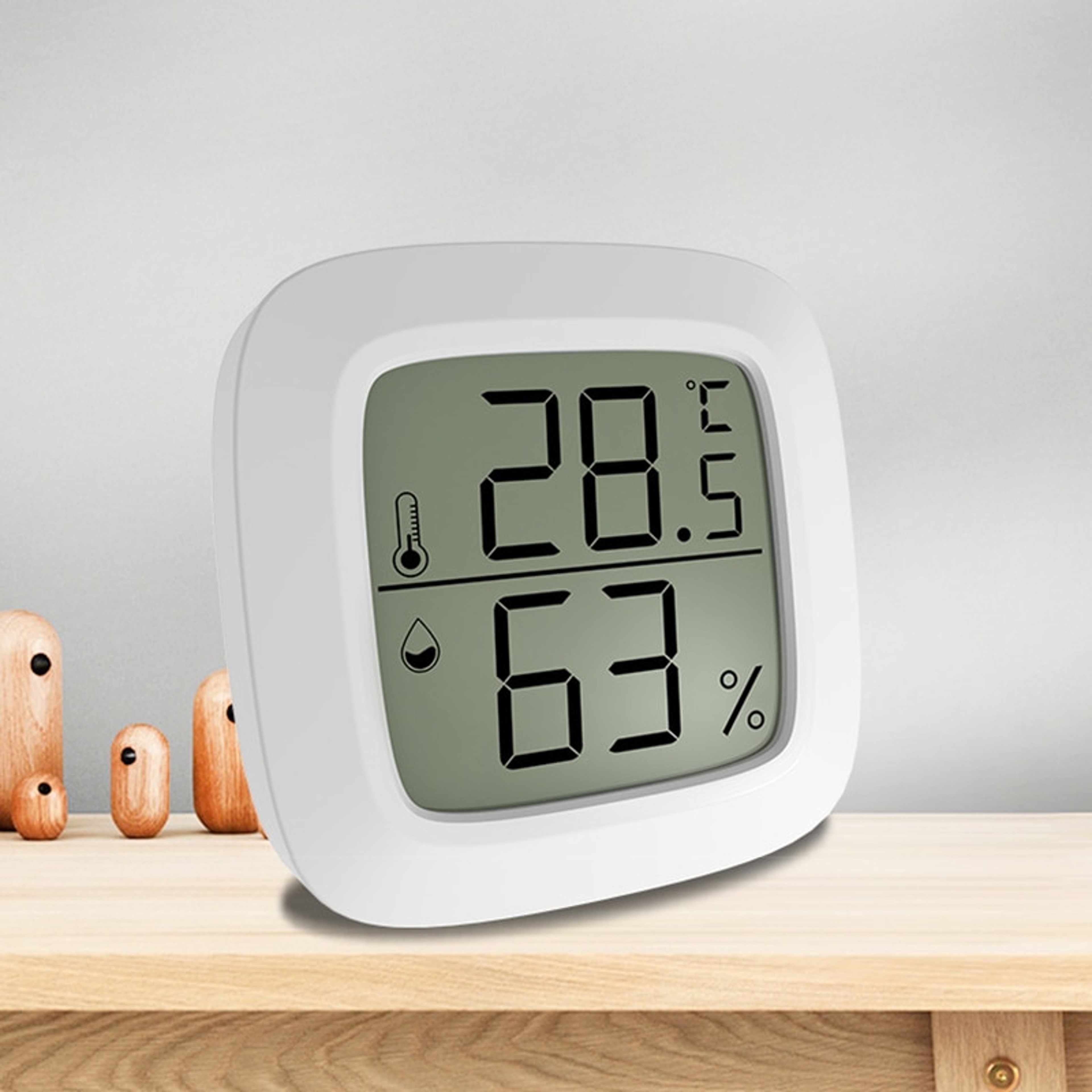 Mini LCD Digital Thermometer Indoor Temperature & Humidity Meter with Precise Sensor for Home Use – view 3