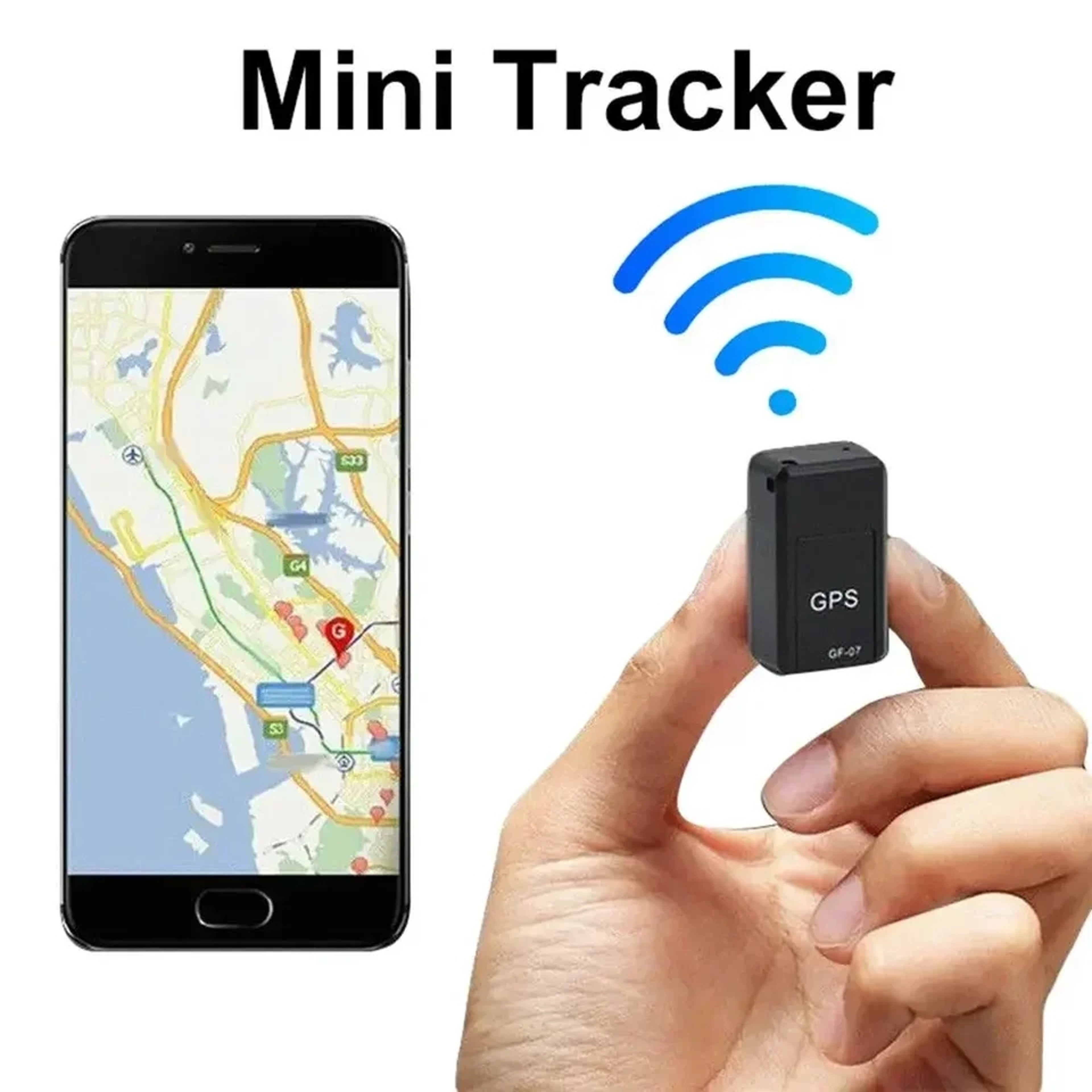 Real-Time GPS Tracker for Car, Bike, Pets, and Children - Magnetic Anti-Lost Locator – view 1