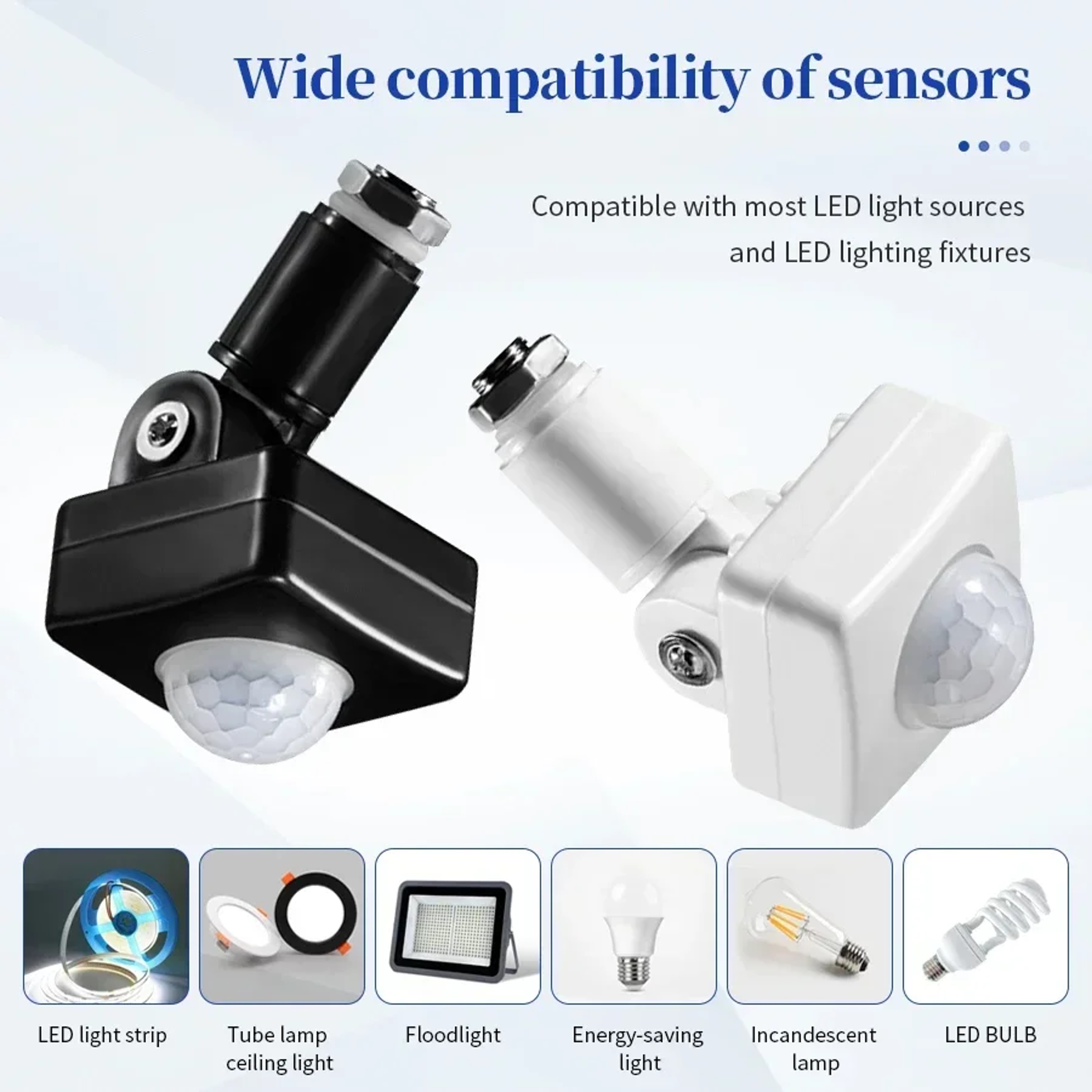 Human Body Sensor Infrared Detector  Auto Dusk To Dawn Inductor Switch Adjustable Timer 3