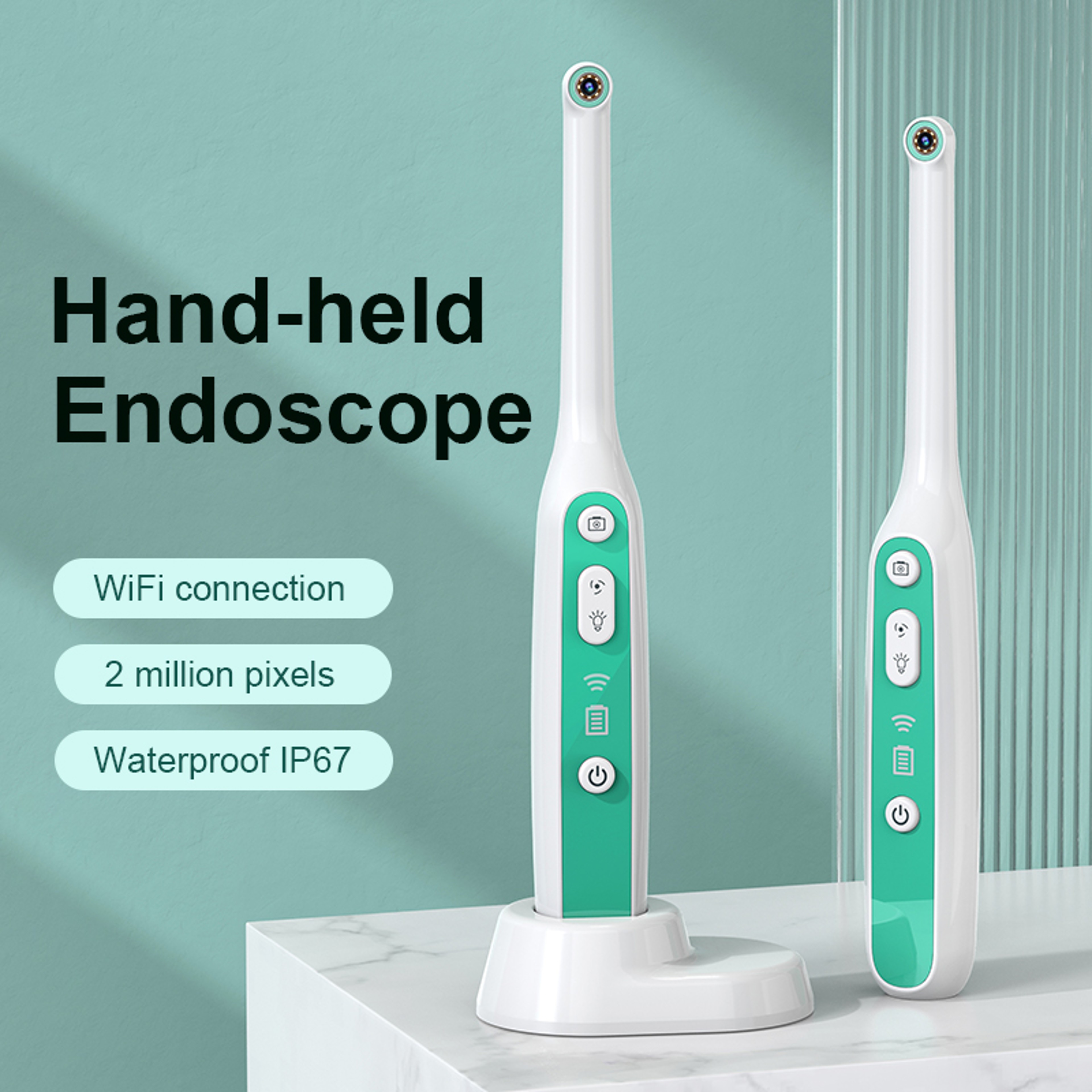 Visual Mouth Camera WIFI Endoscope  Waterproof Inspection Tool 1