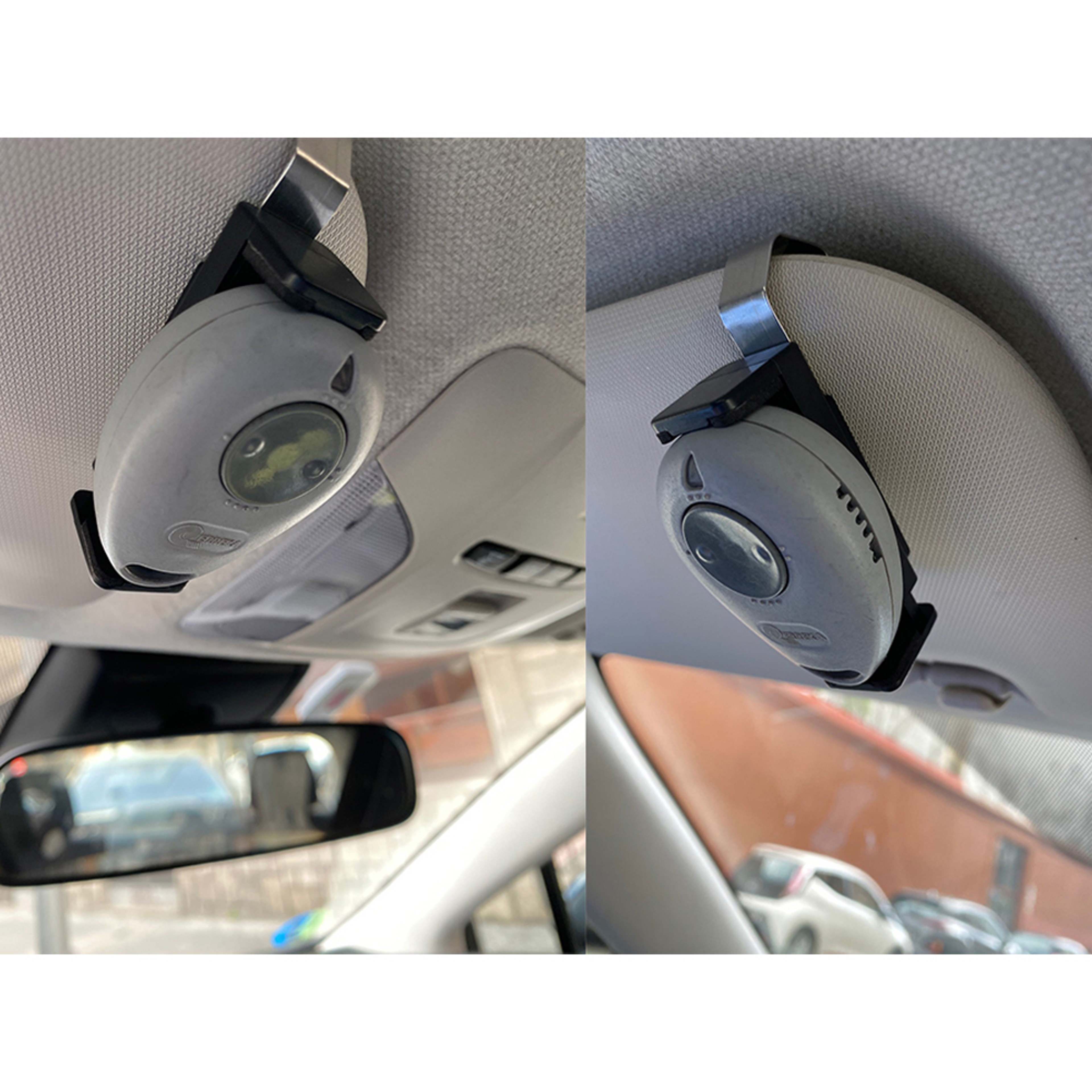 Car Key Clip Holder Adjustable Garage Door Remote Clip for Car Sun Visor | Universal Fit for Garage Opener Controls – view 3