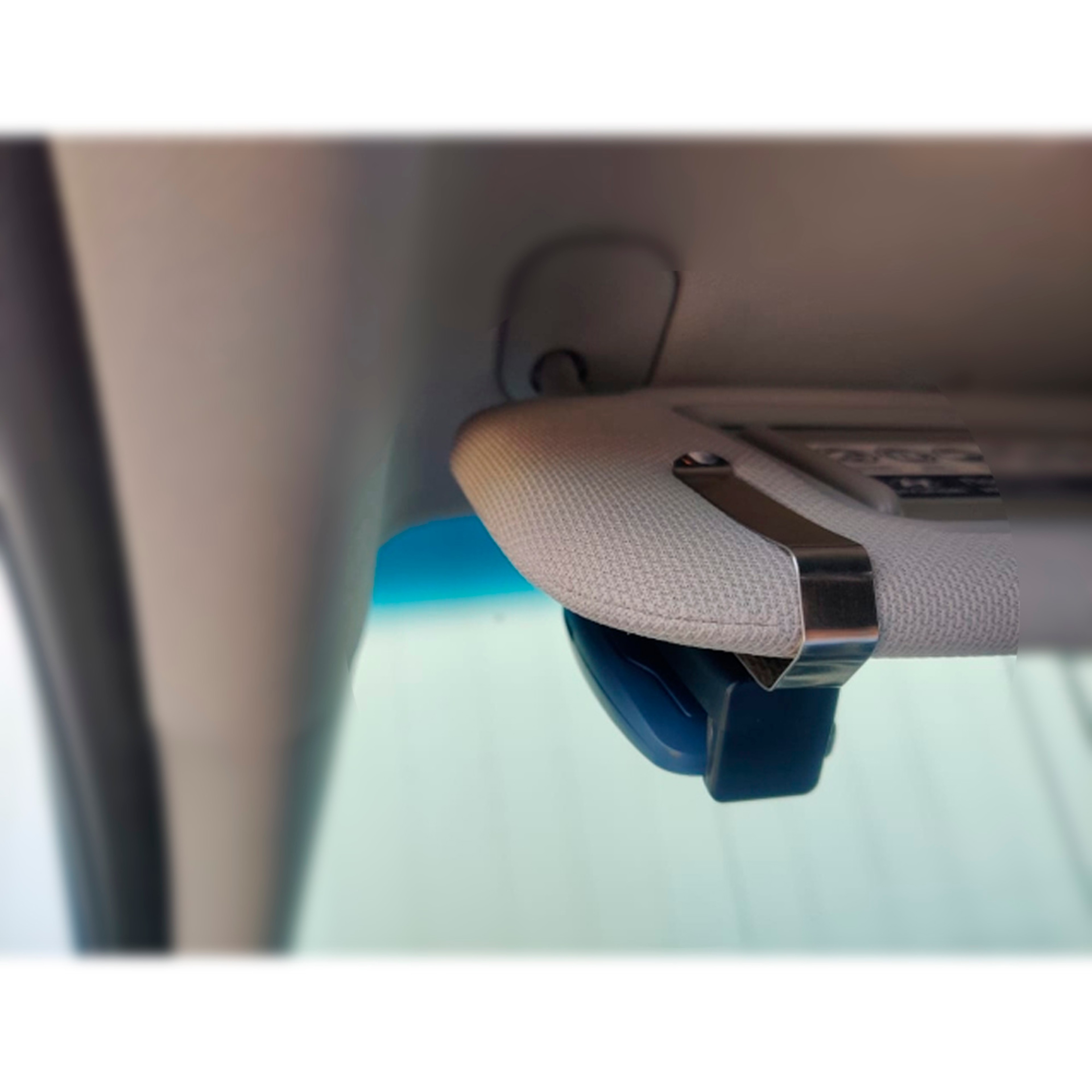 Car Key Clip Holder Adjustable Garage Door Remote Clip for Car Sun Visor | Universal Fit for Garage Opener Controls – view 4