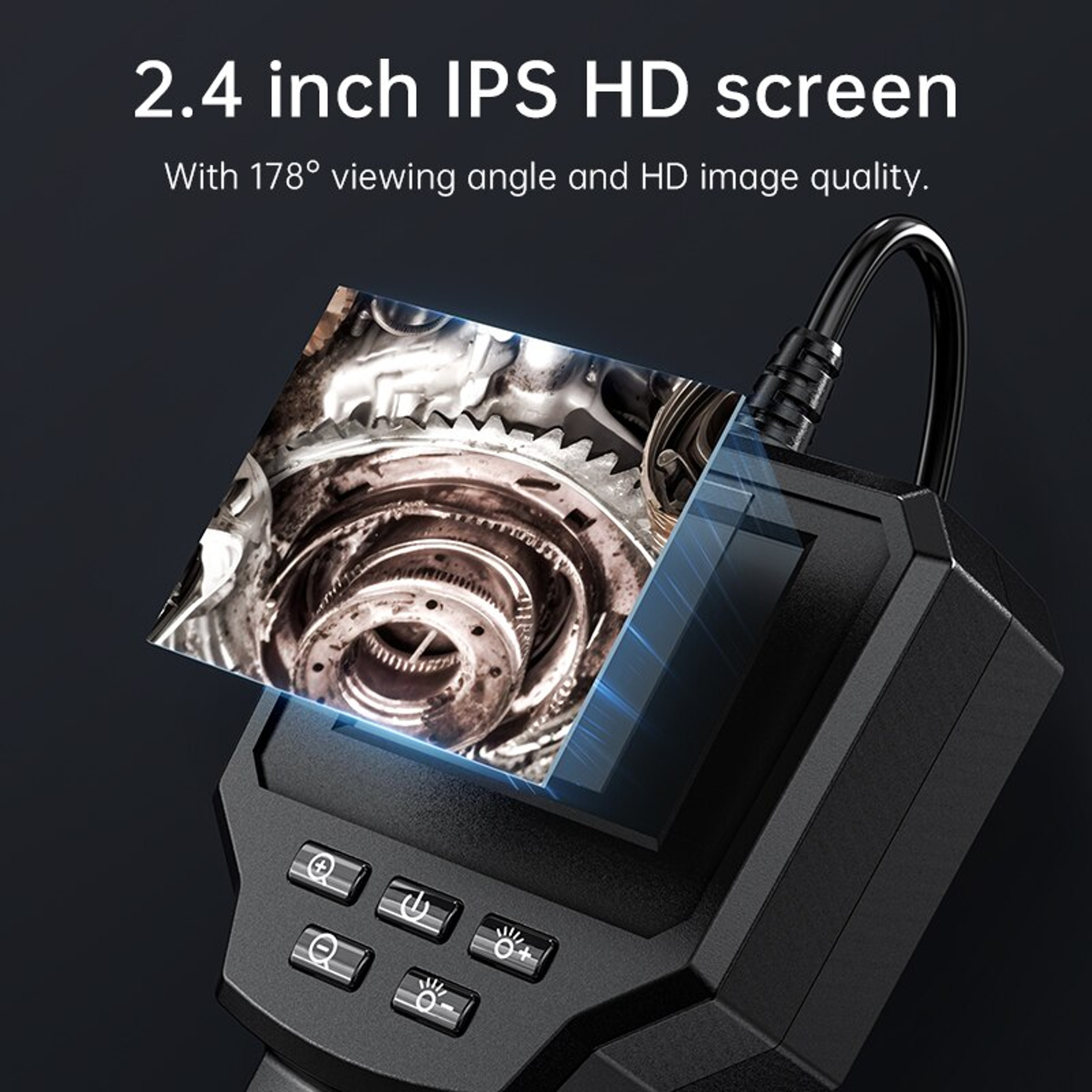 Industrial Endoscope Camera  Waterproof Borescope For Car Sewer And Pipe Inspections 2