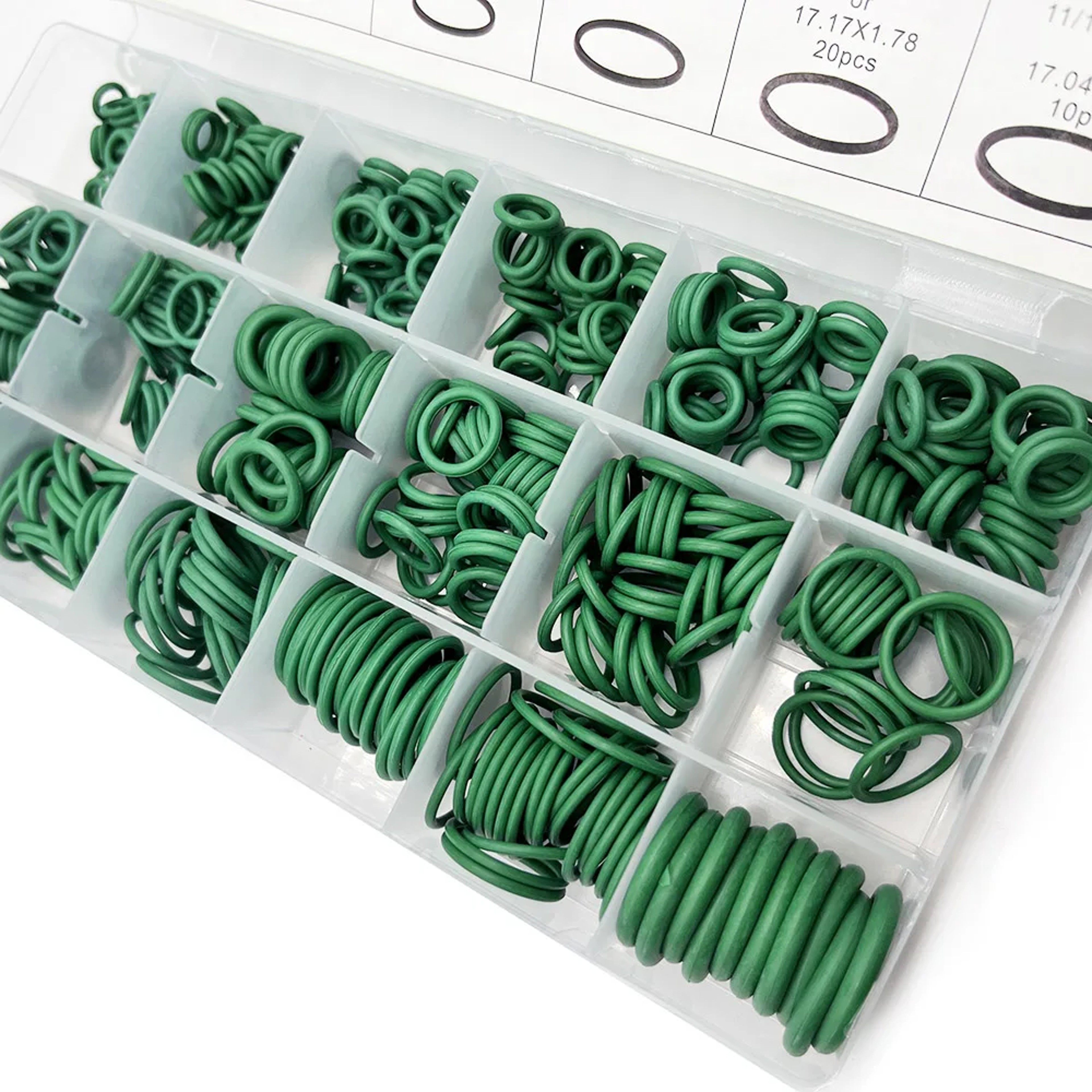 Sealing Ring Kit For Car AC System  Air Conditioning Gasket Washer Set 2